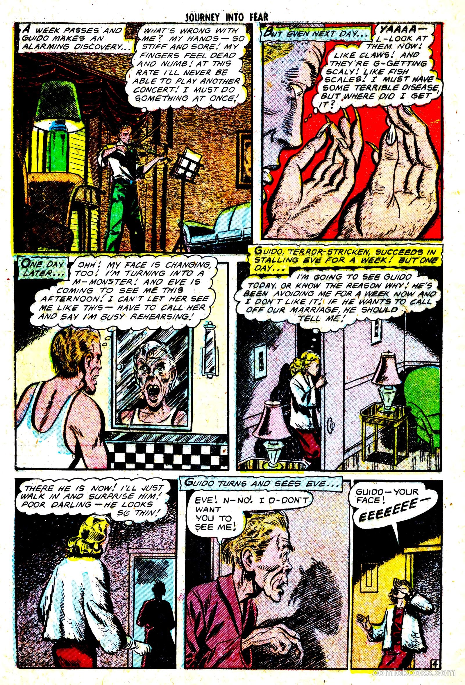 Journey into Fear #15 (1953) — page 31 of 33