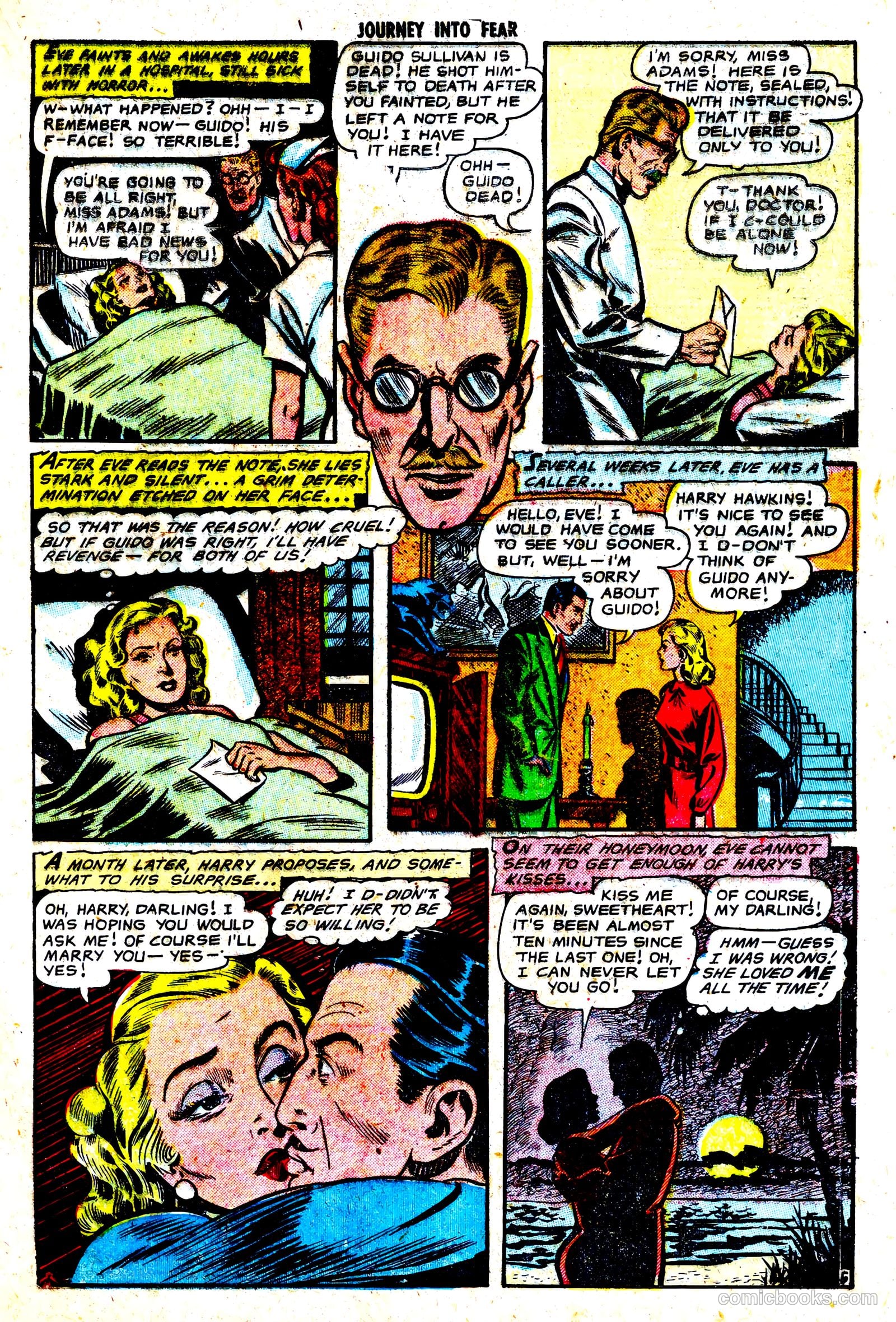 Journey into Fear #15 (1953) — page 32 of 33
