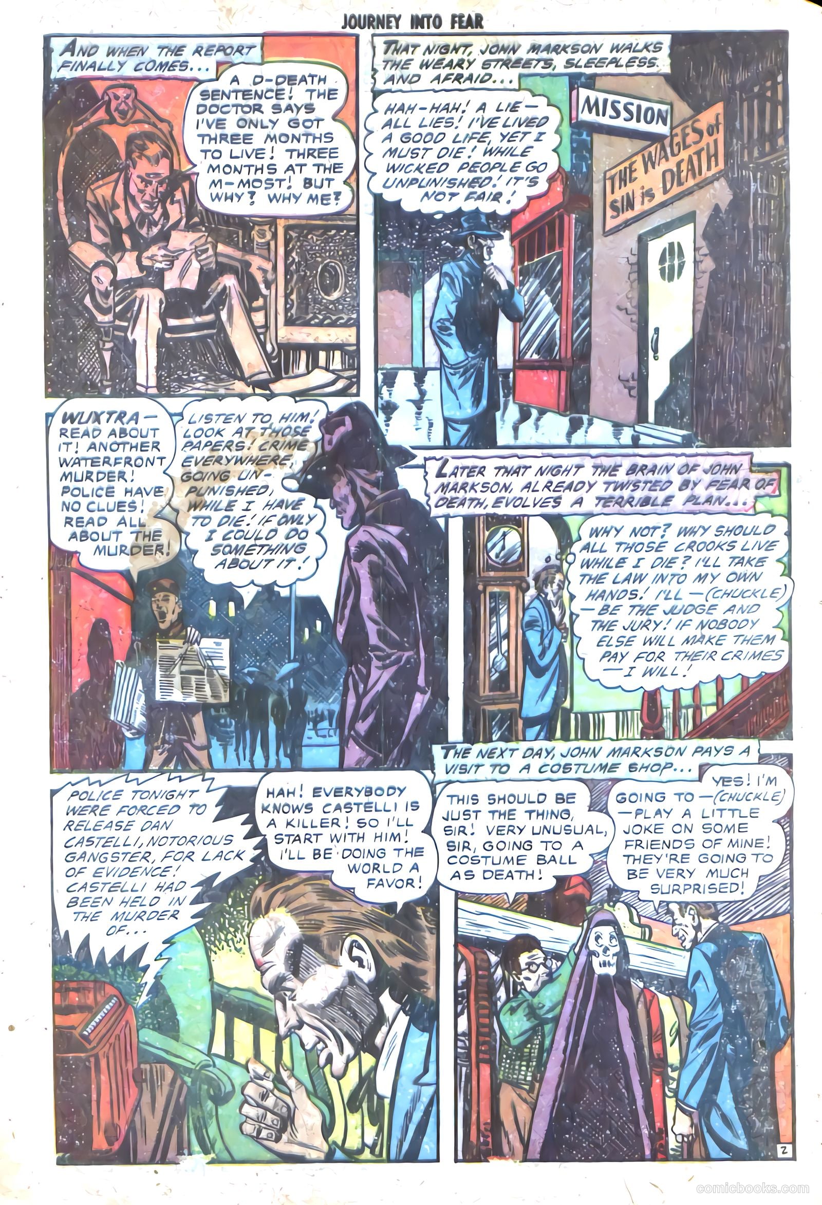 Journey into Fear #16 (1953) — page 4 of 36