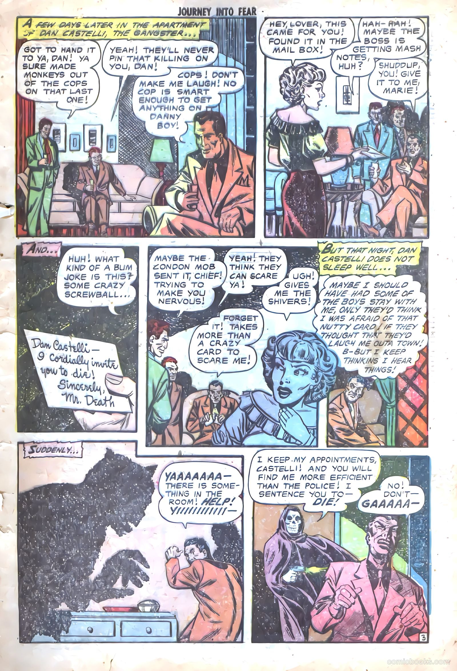 Journey into Fear #16 (1953) — page 5 of 36