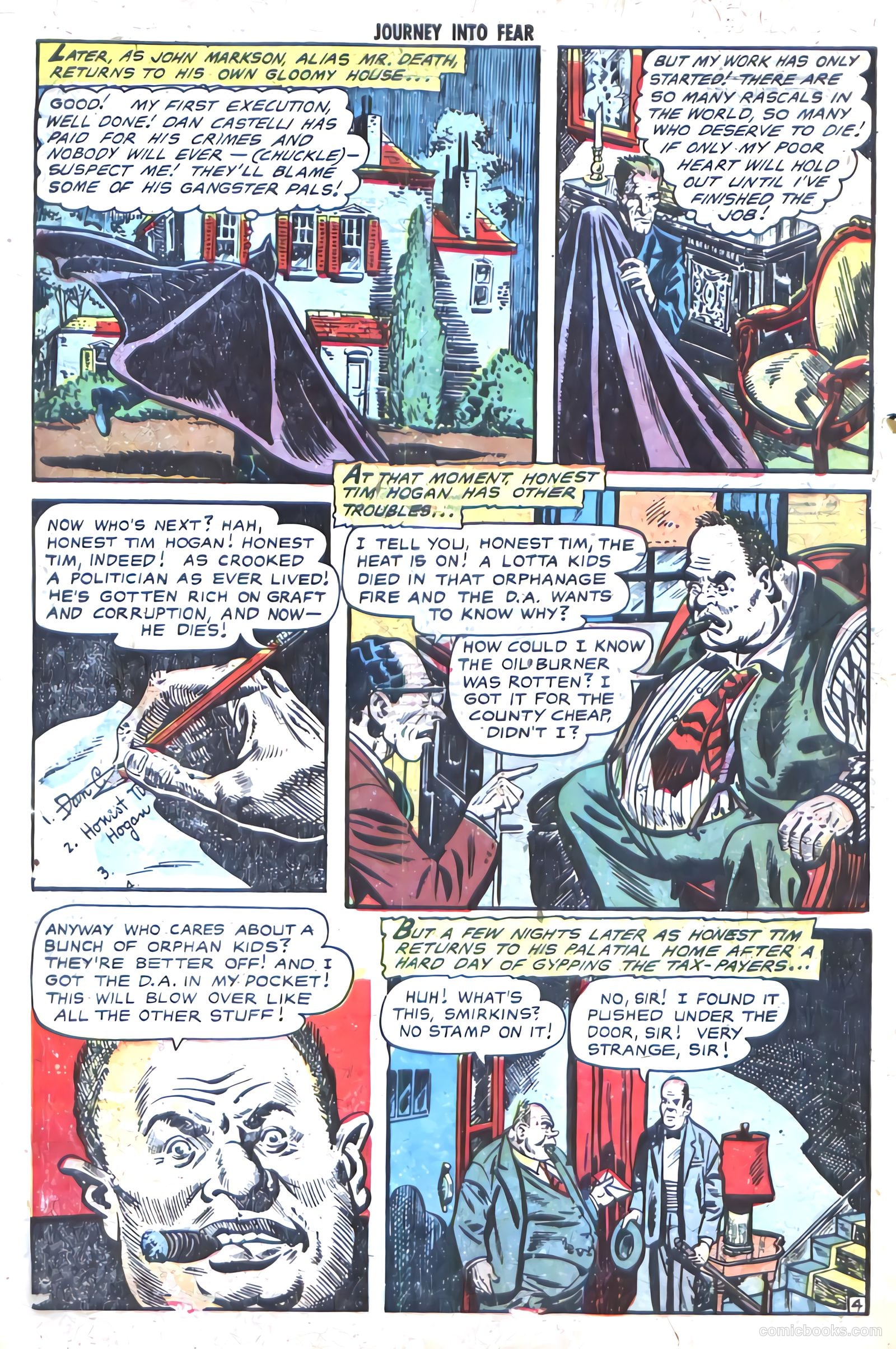 Journey into Fear #16 (1953) — page 6 of 36