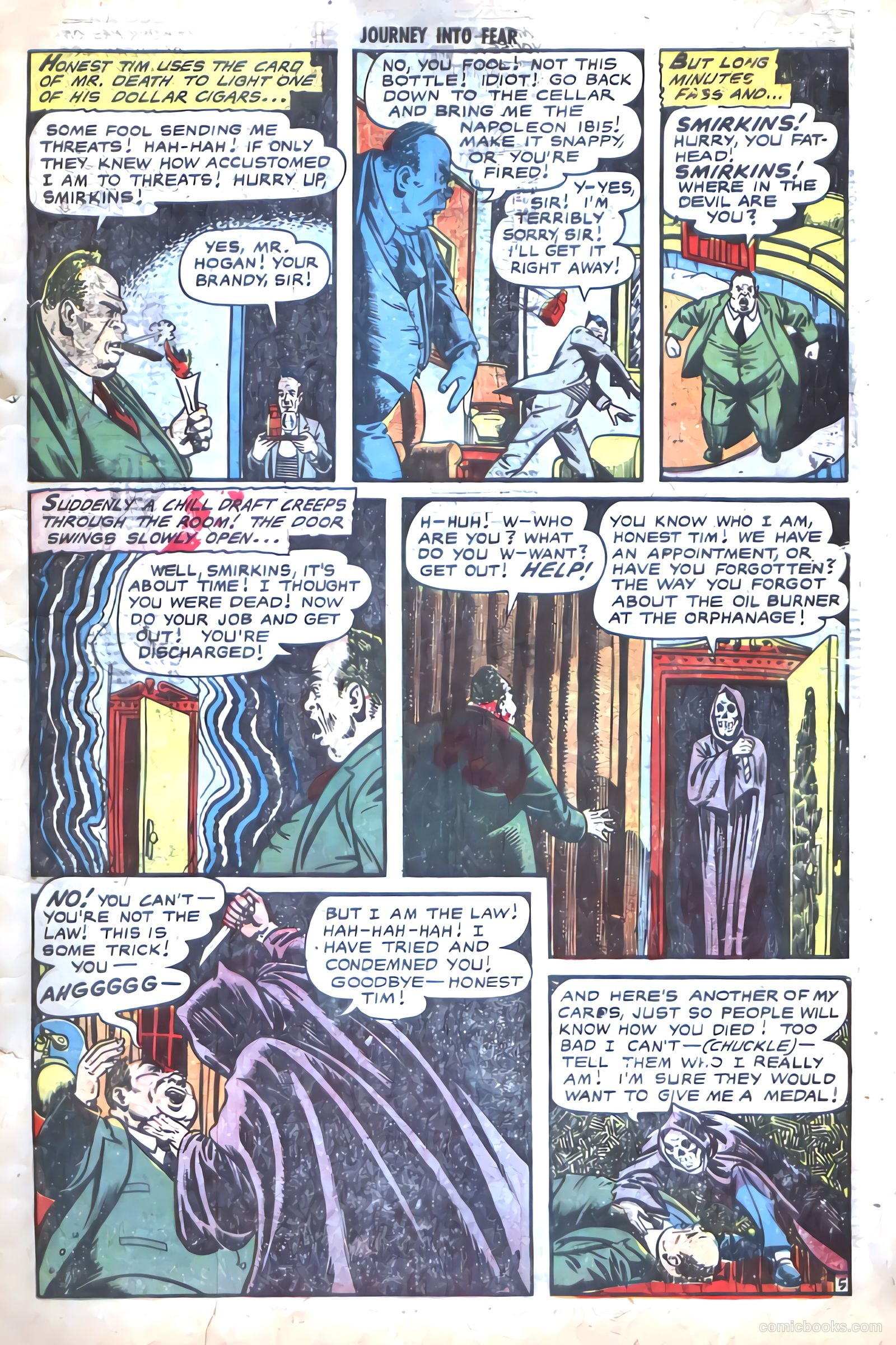 Journey into Fear #16 (1953) — page 7 of 36