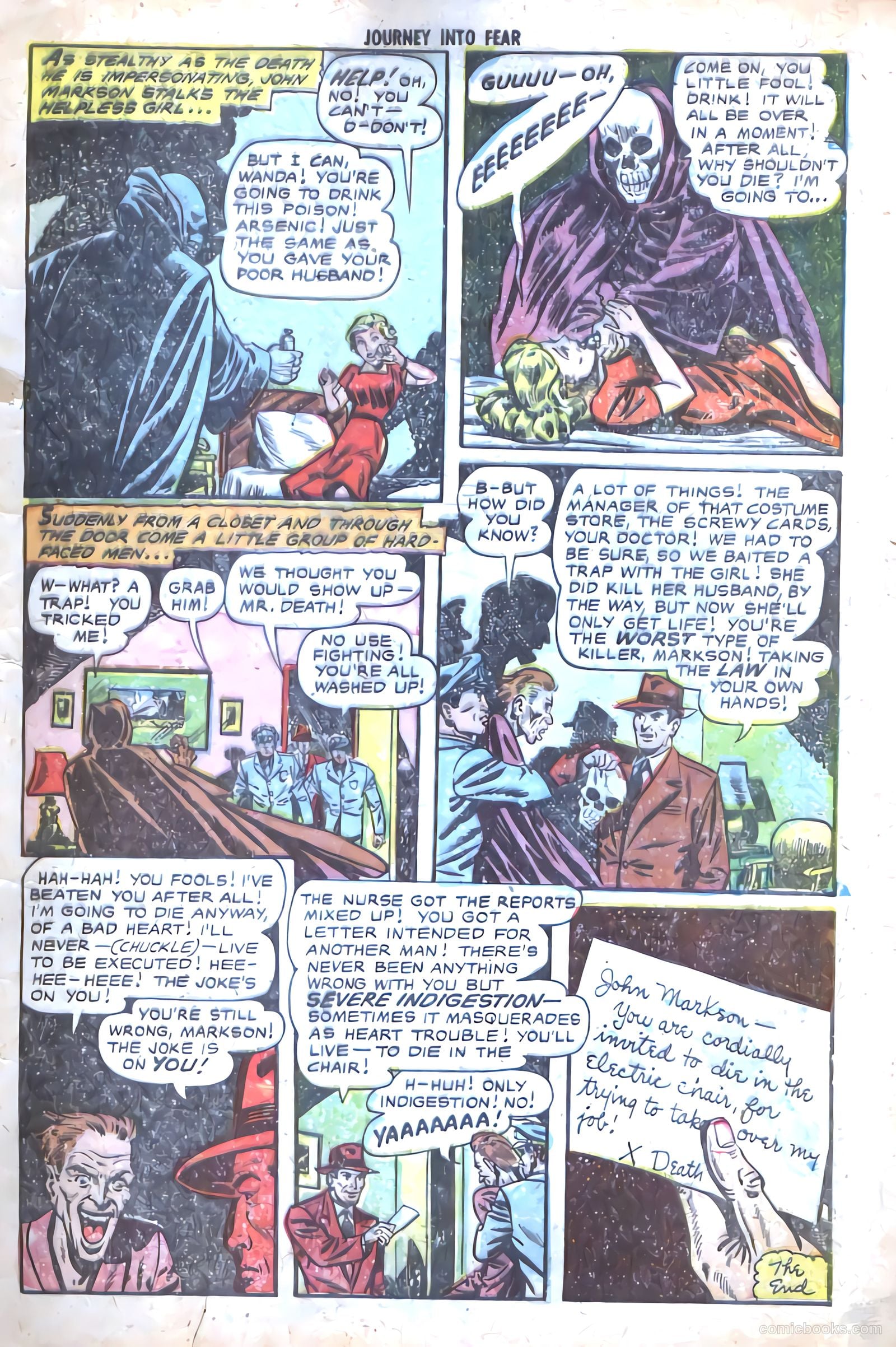 Journey into Fear #16 (1953) — page 9 of 36