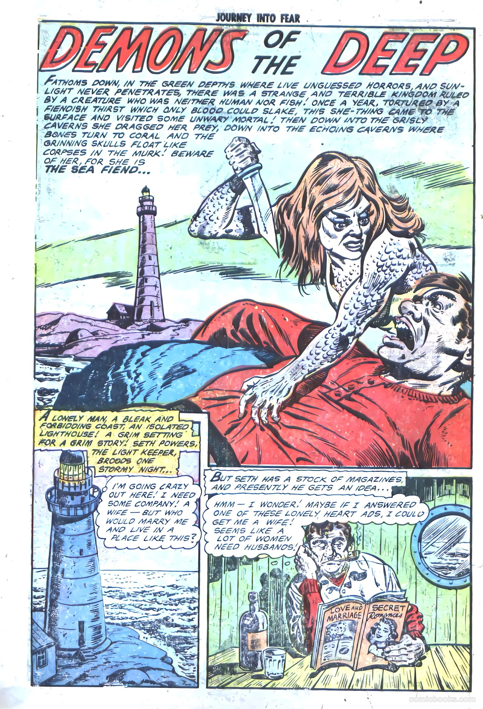 Journey into Fear #16 (1953) — page 10 of 36