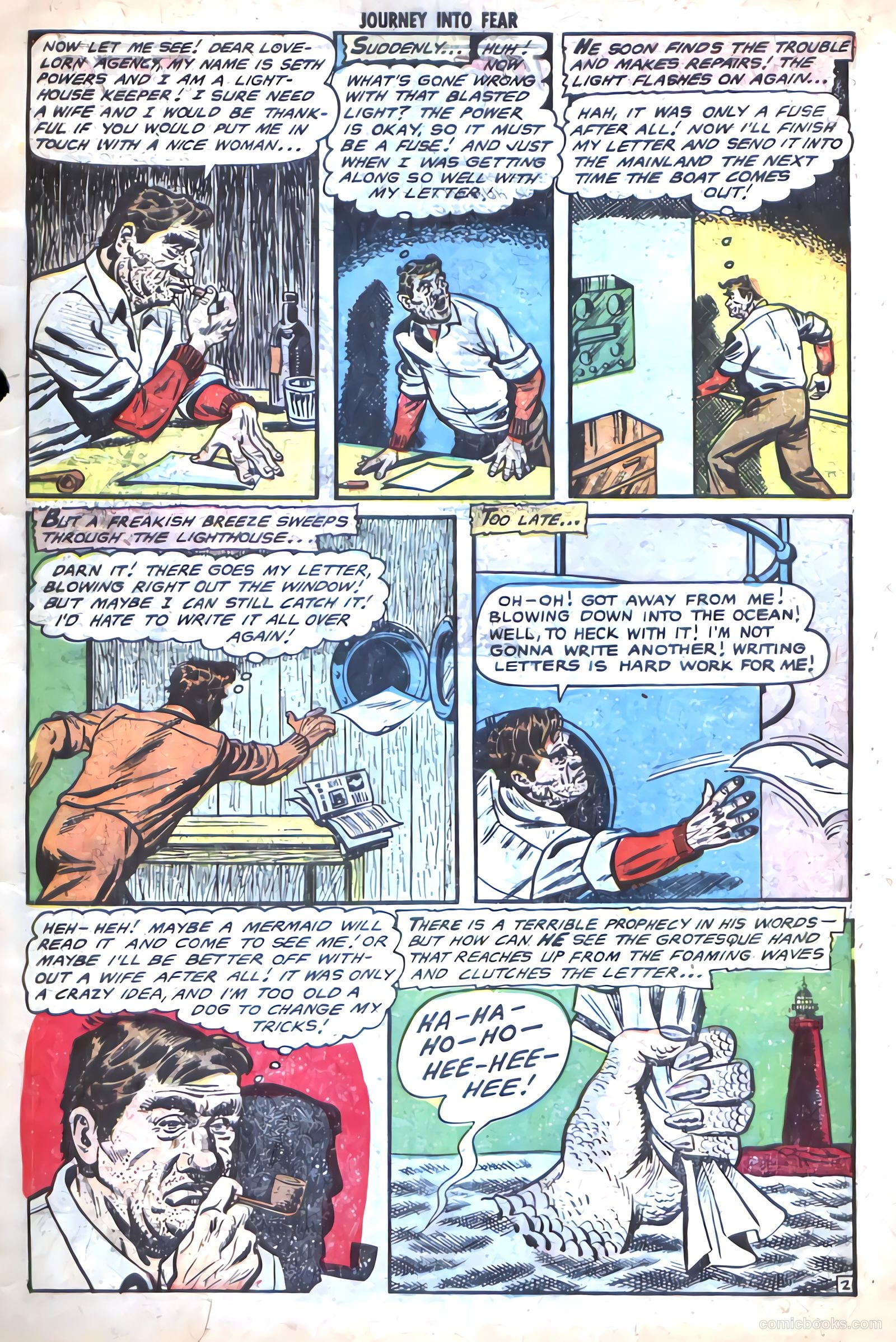 Journey into Fear #16 (1953) — page 11 of 36
