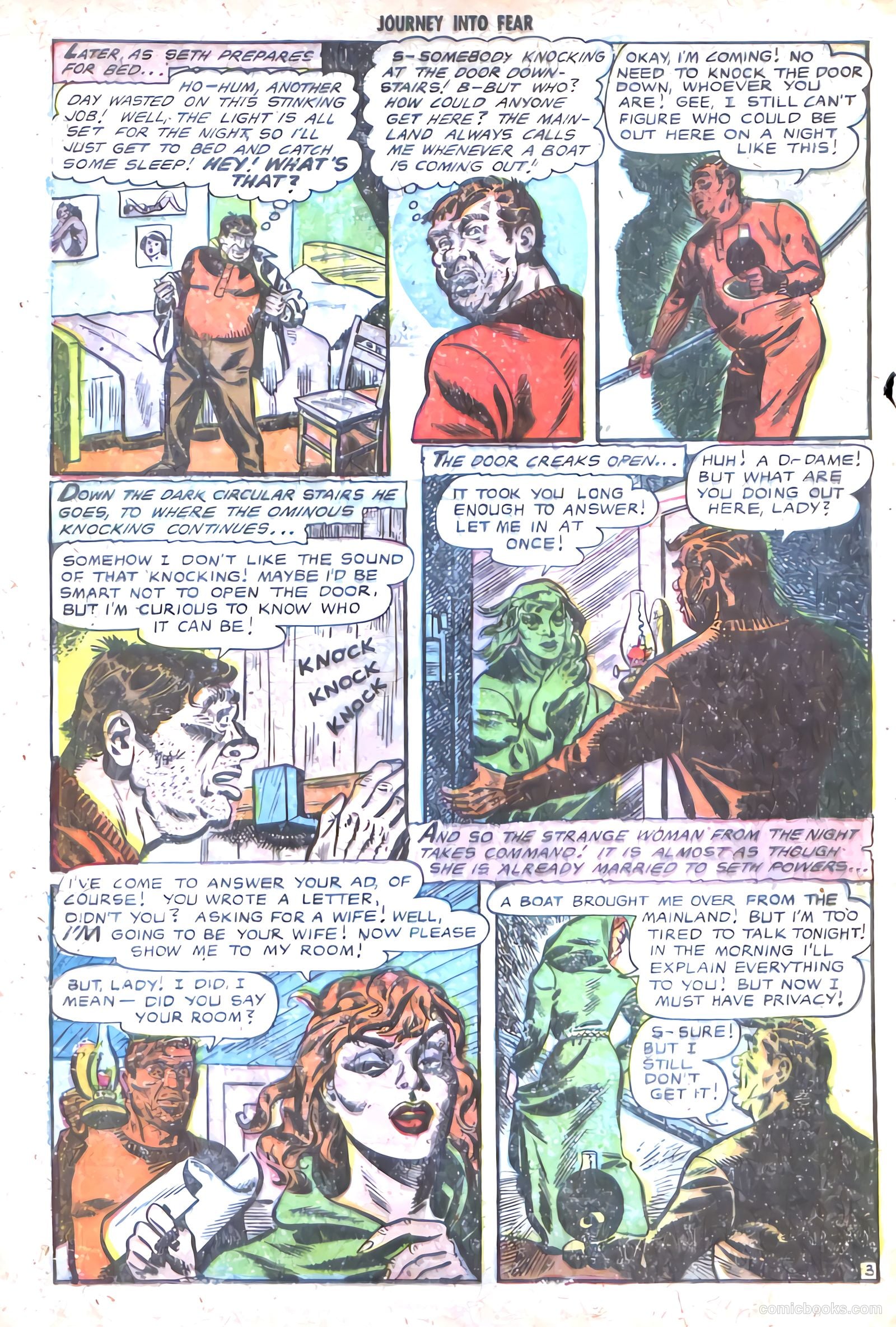 Journey into Fear #16 (1953) — page 12 of 36