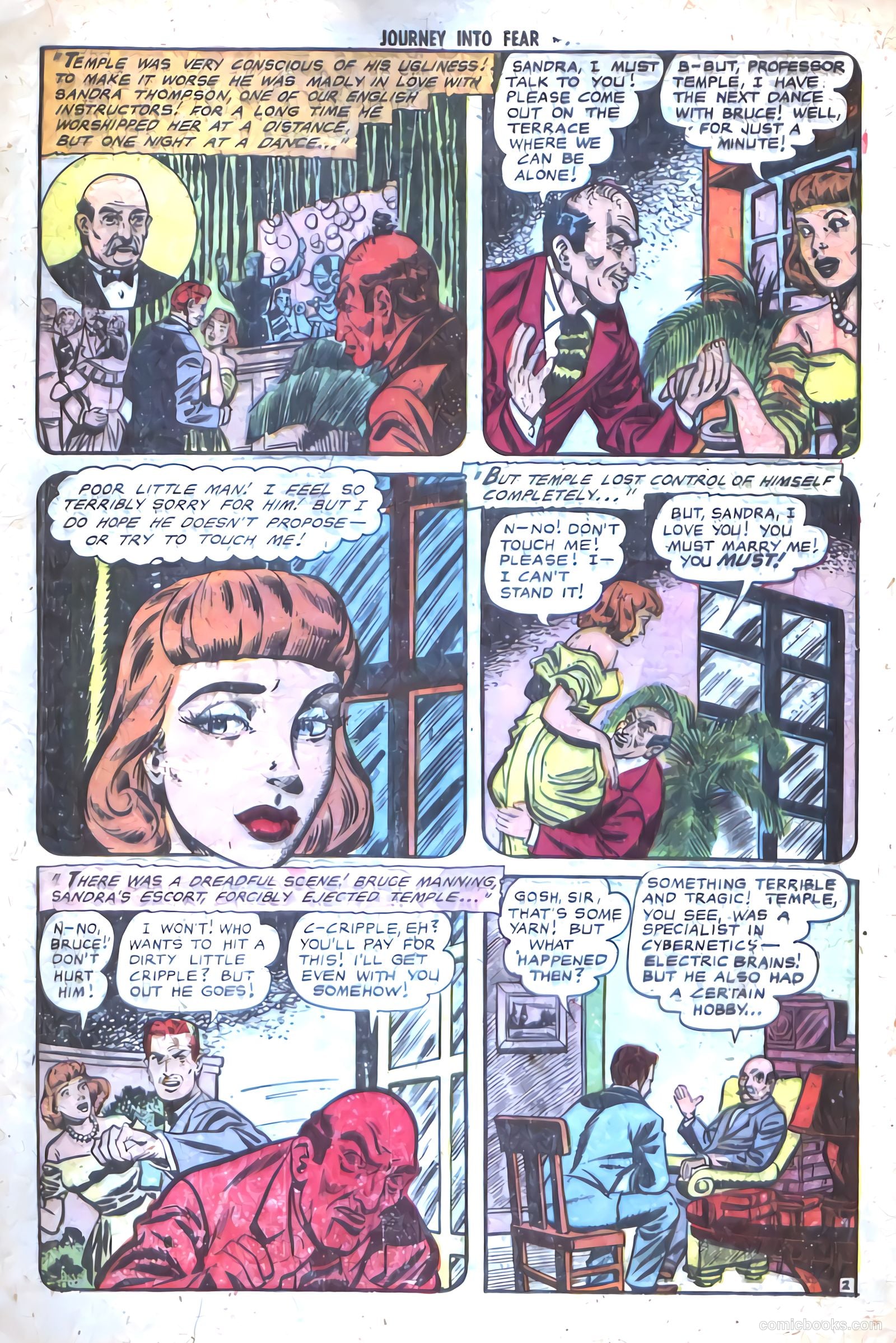 Journey into Fear #16 (1953) — page 21 of 36