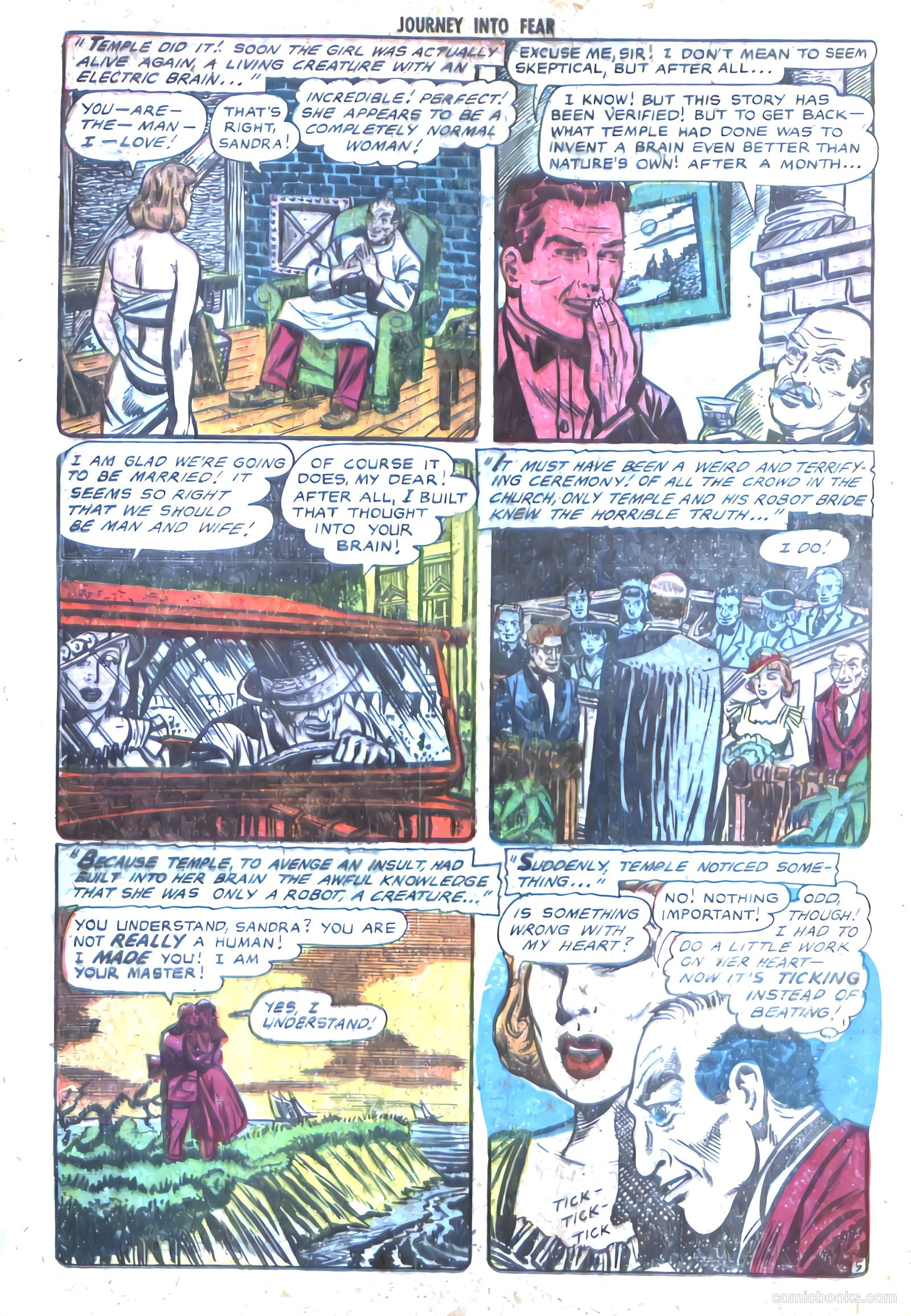Journey into Fear #16 (1953) — page 24 of 36