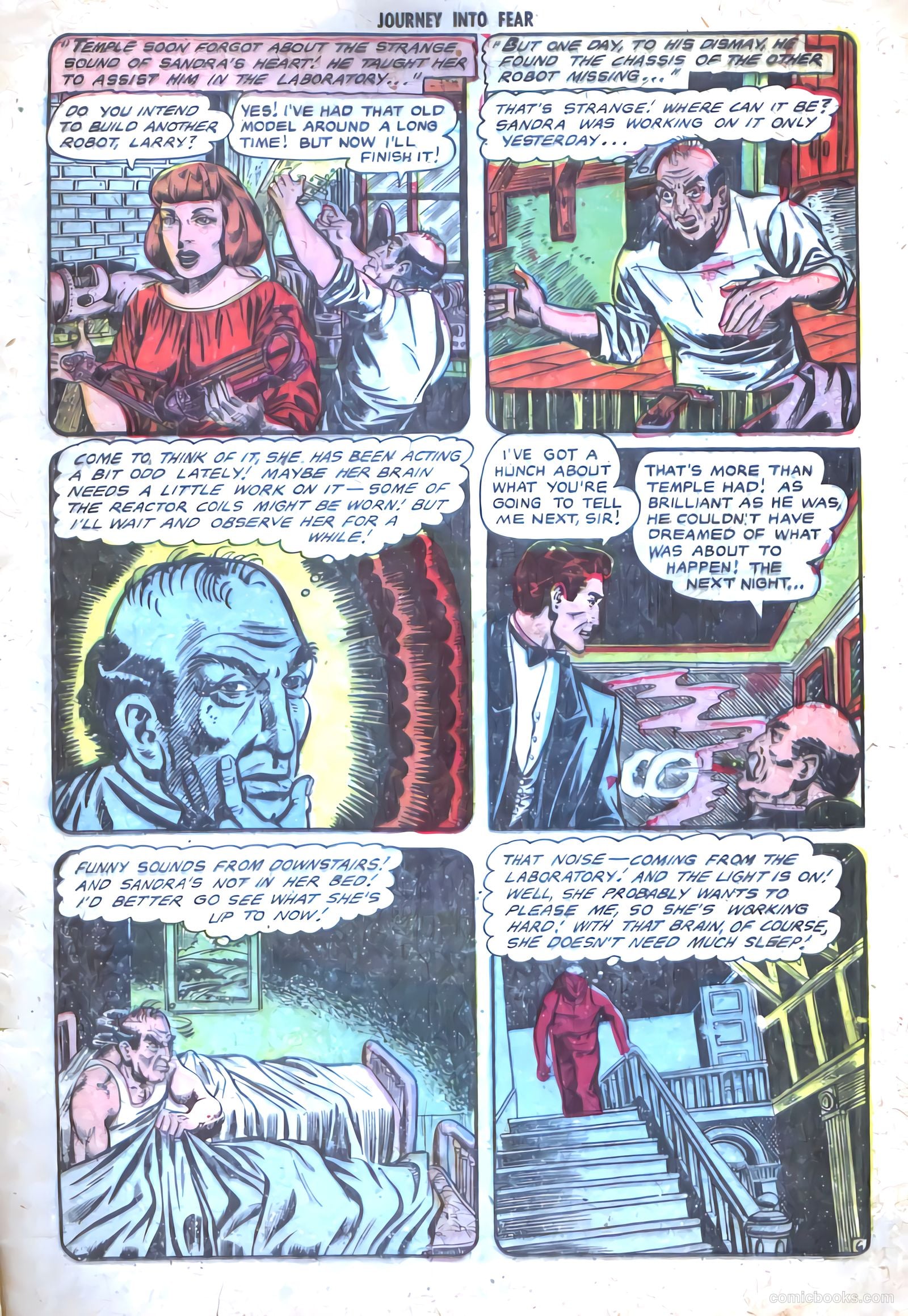 Journey into Fear #16 (1953) — page 25 of 36