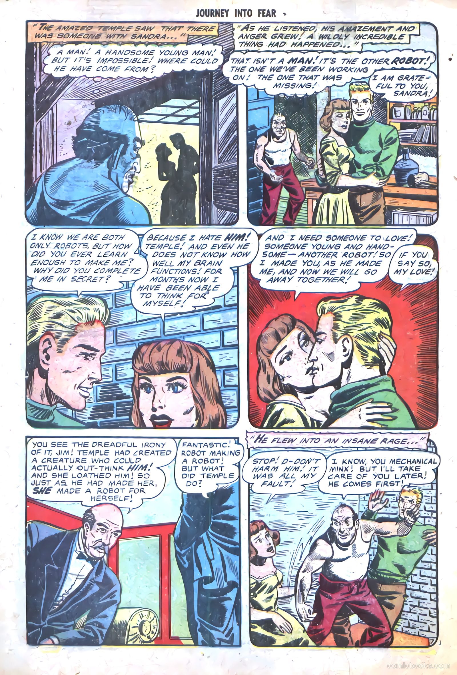Journey into Fear #16 (1953) — page 26 of 36