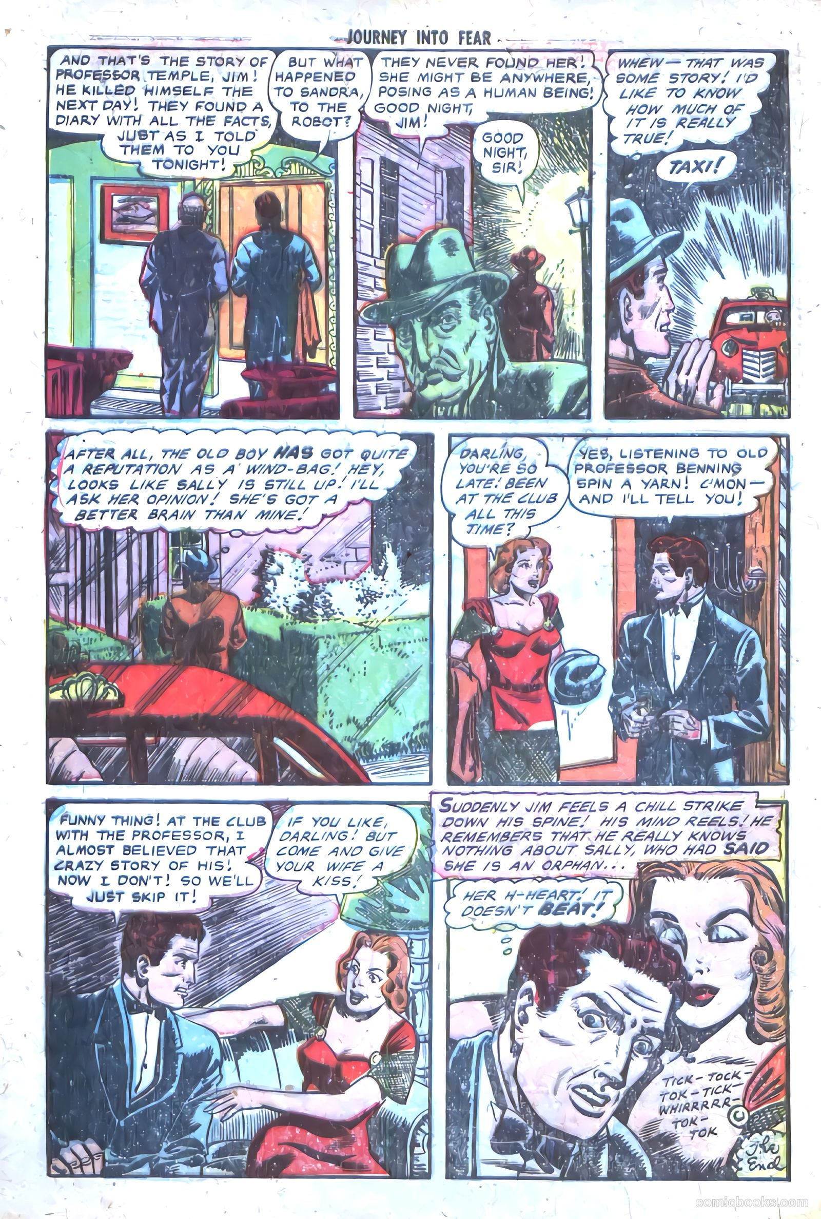 Journey into Fear #16 (1953) — page 28 of 36