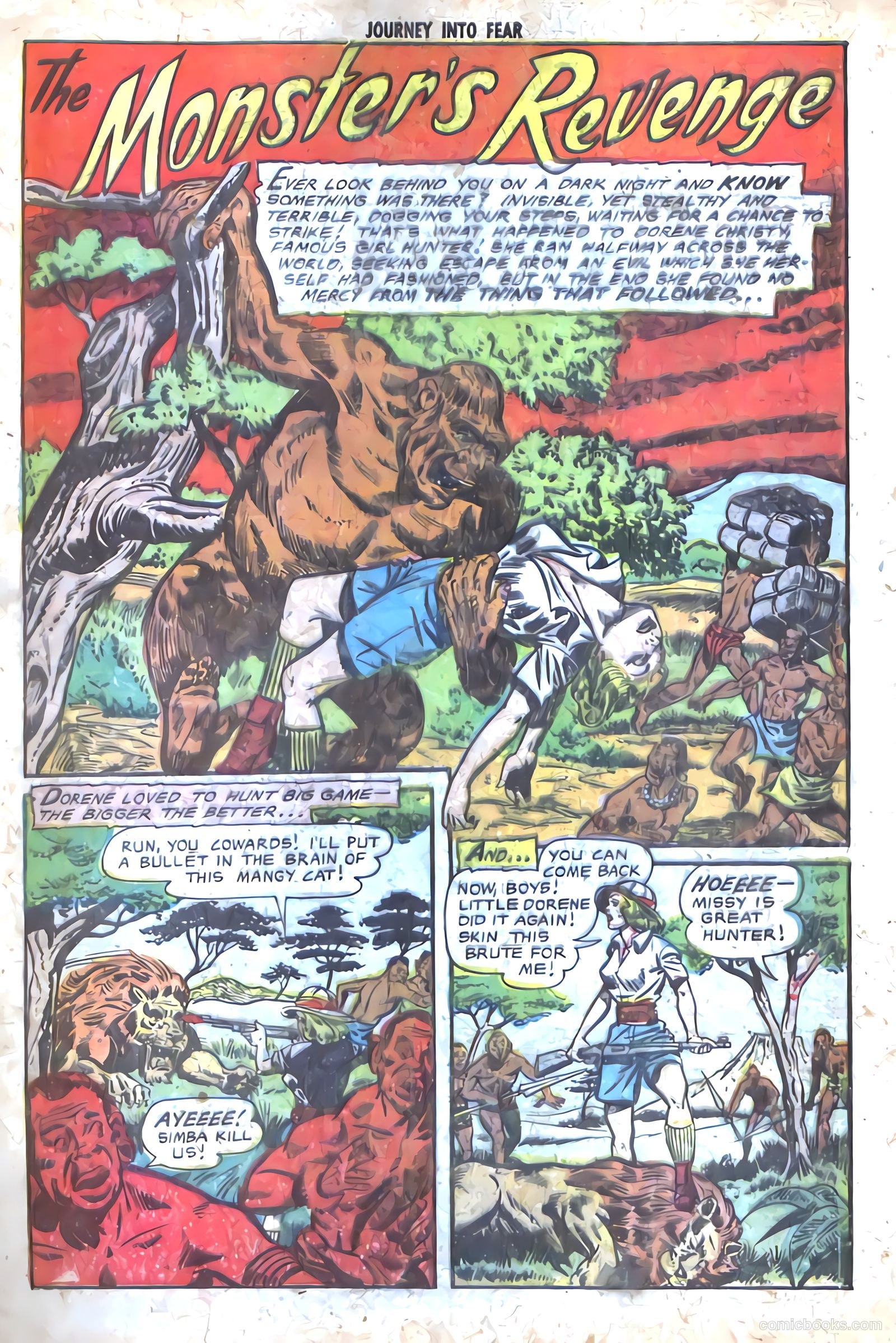 Journey into Fear #16 (1953) — page 29 of 36