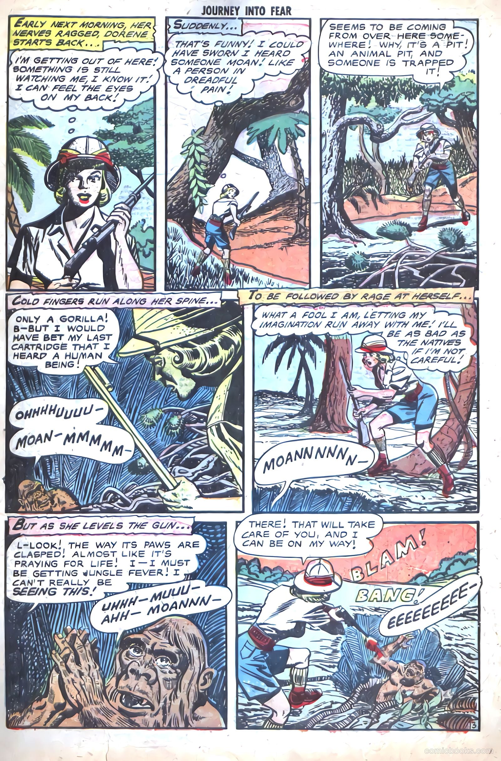 Journey into Fear #16 (1953) — page 31 of 36