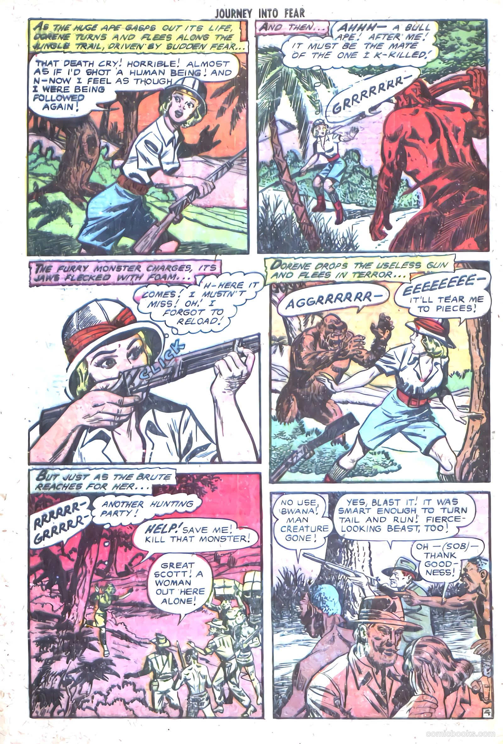 Journey into Fear #16 (1953) — page 32 of 36
