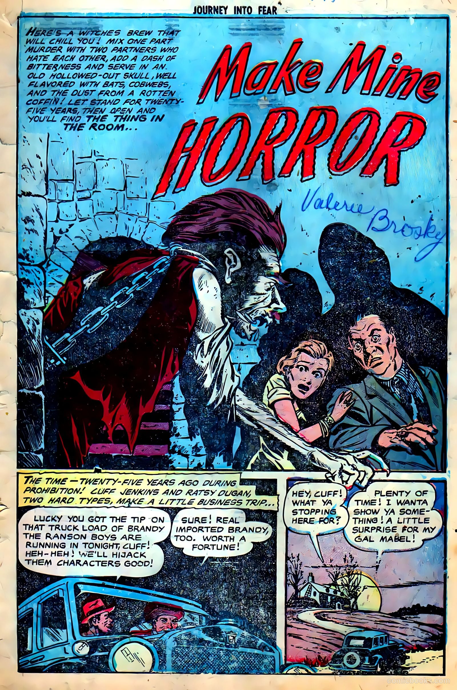 Journey into Fear #17 (1954) — page 2 of 33