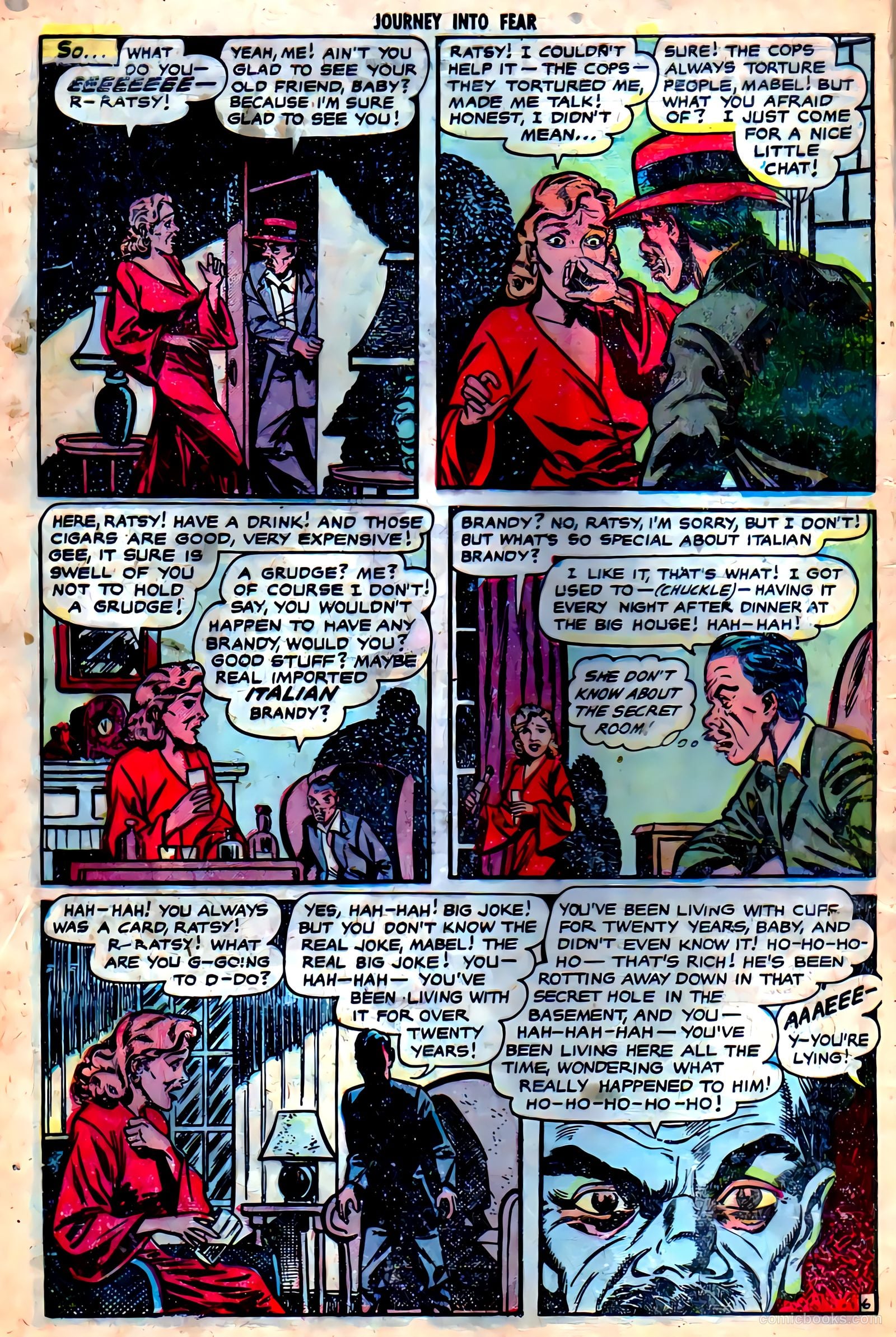 Journey into Fear #17 (1954) — page 7 of 33