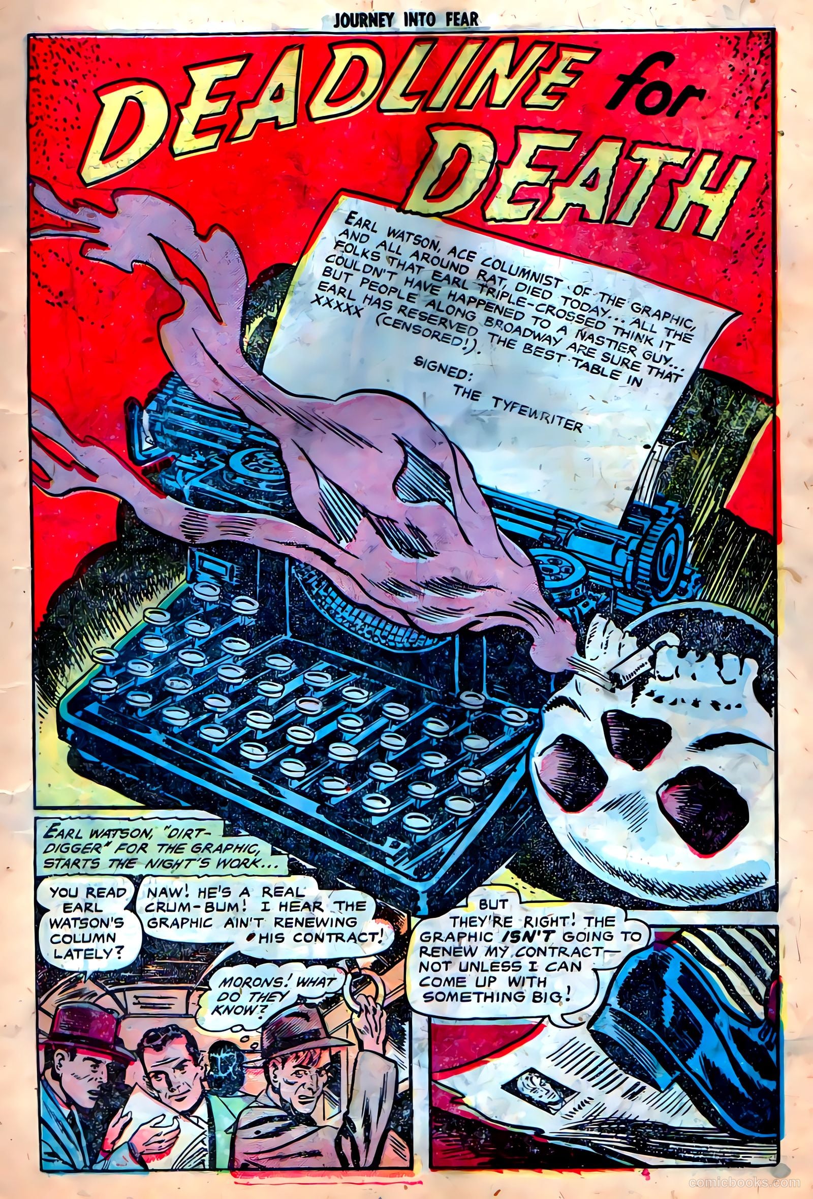 Journey into Fear #17 (1954) — page 10 of 33