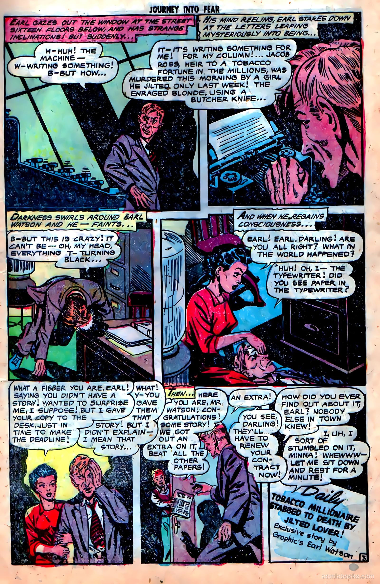 Journey into Fear #17 (1954) — page 12 of 33
