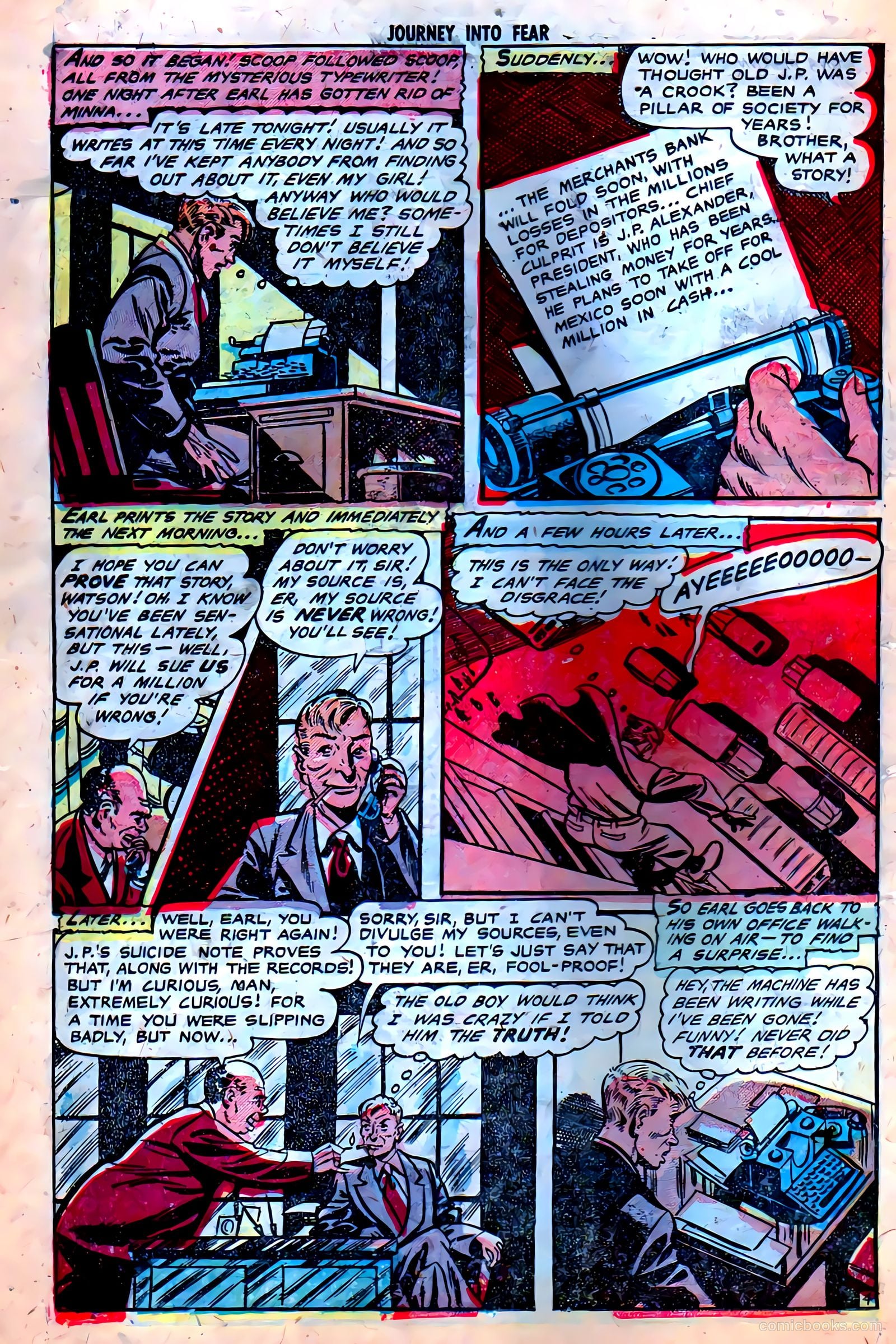 Journey into Fear #17 (1954) — page 13 of 33