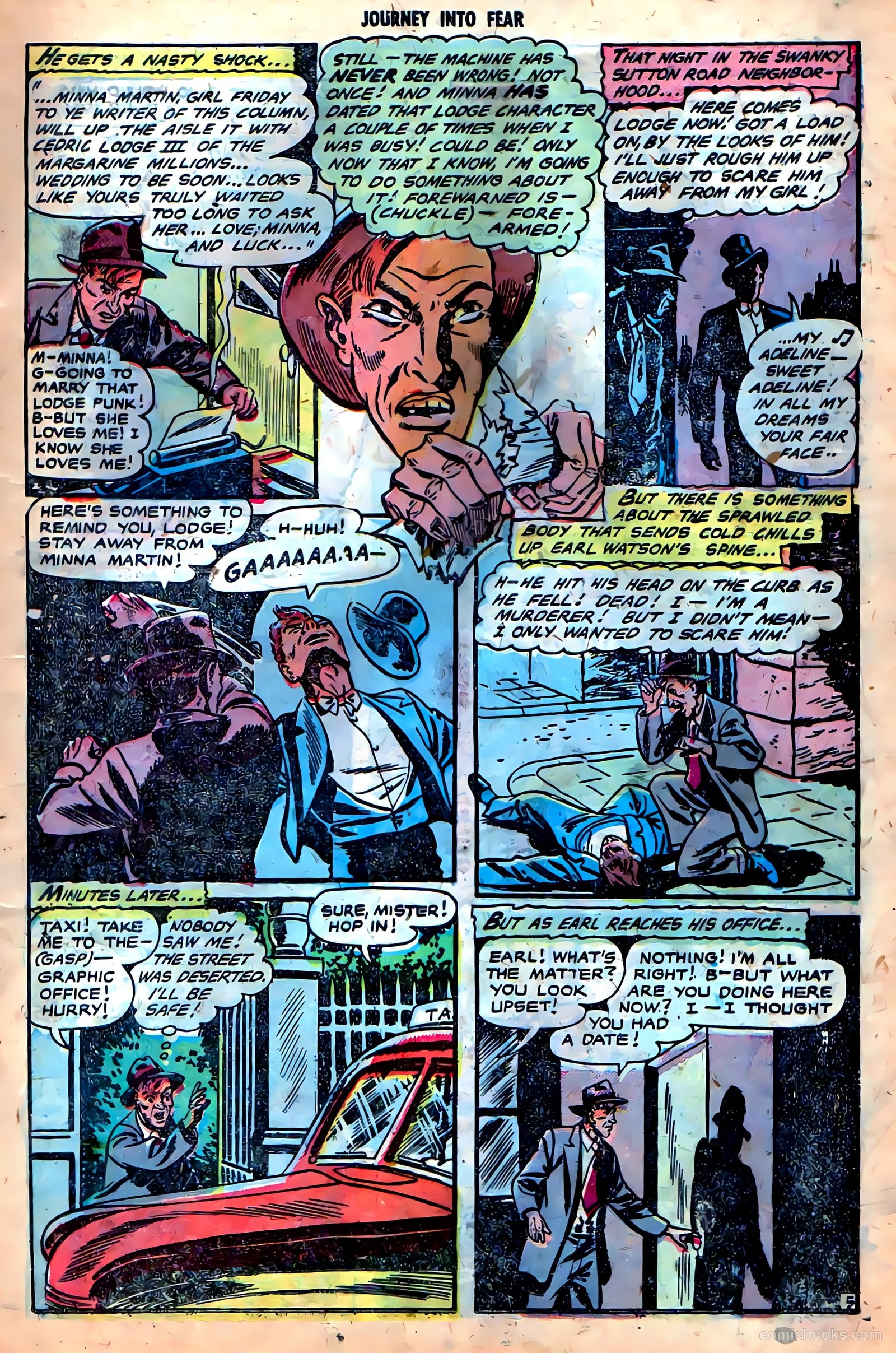 Journey into Fear #17 (1954) — page 14 of 33