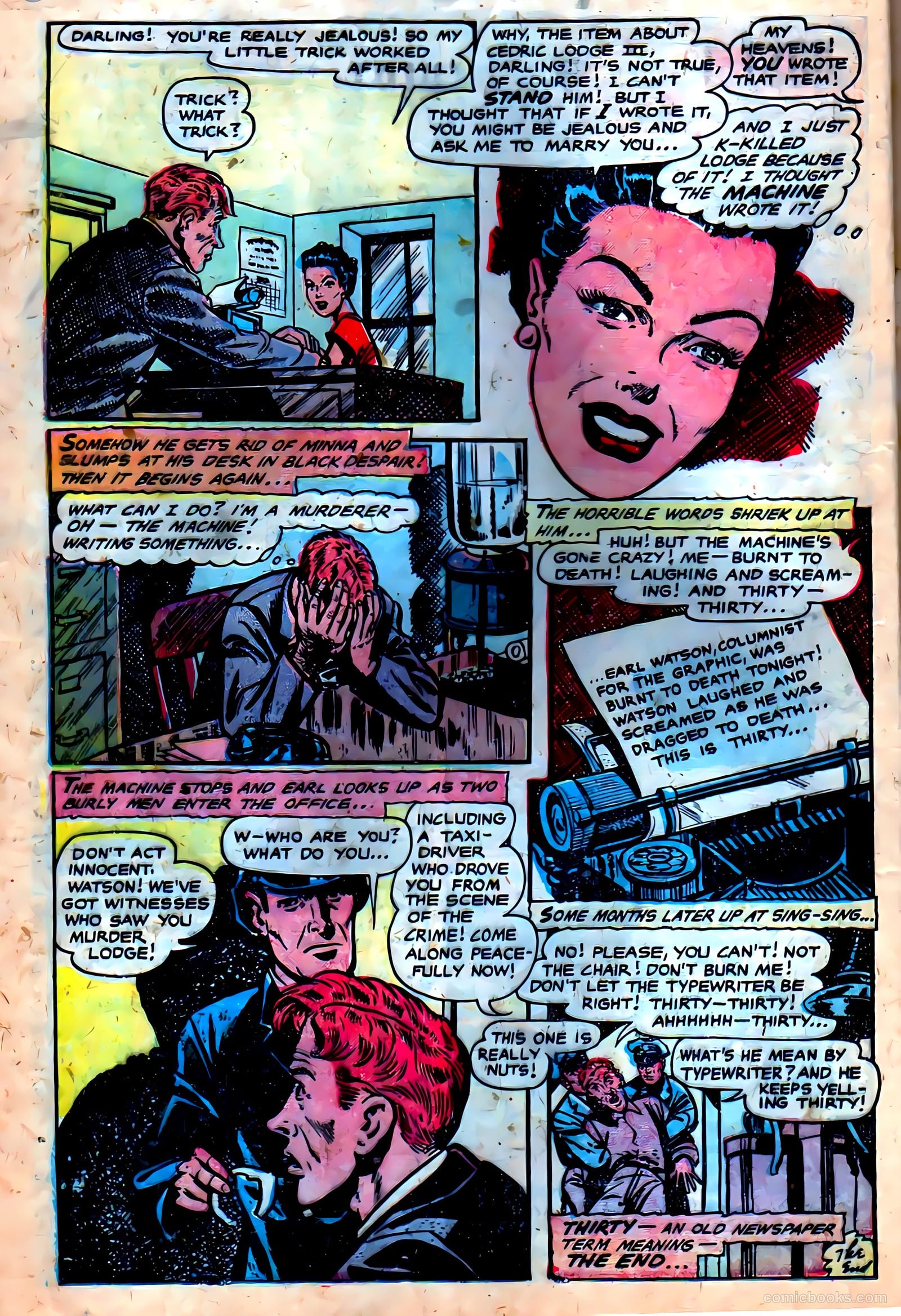 Journey into Fear #17 (1954) — page 15 of 33