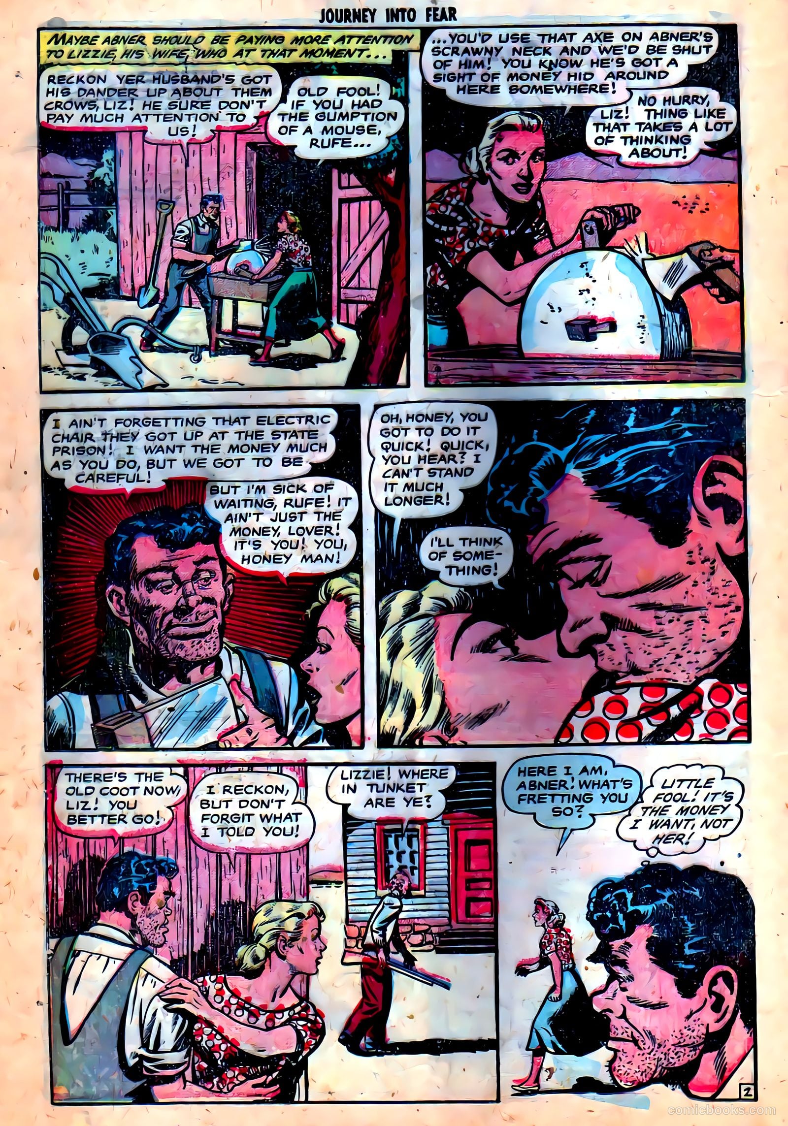 Journey into Fear #17 (1954) — page 19 of 33