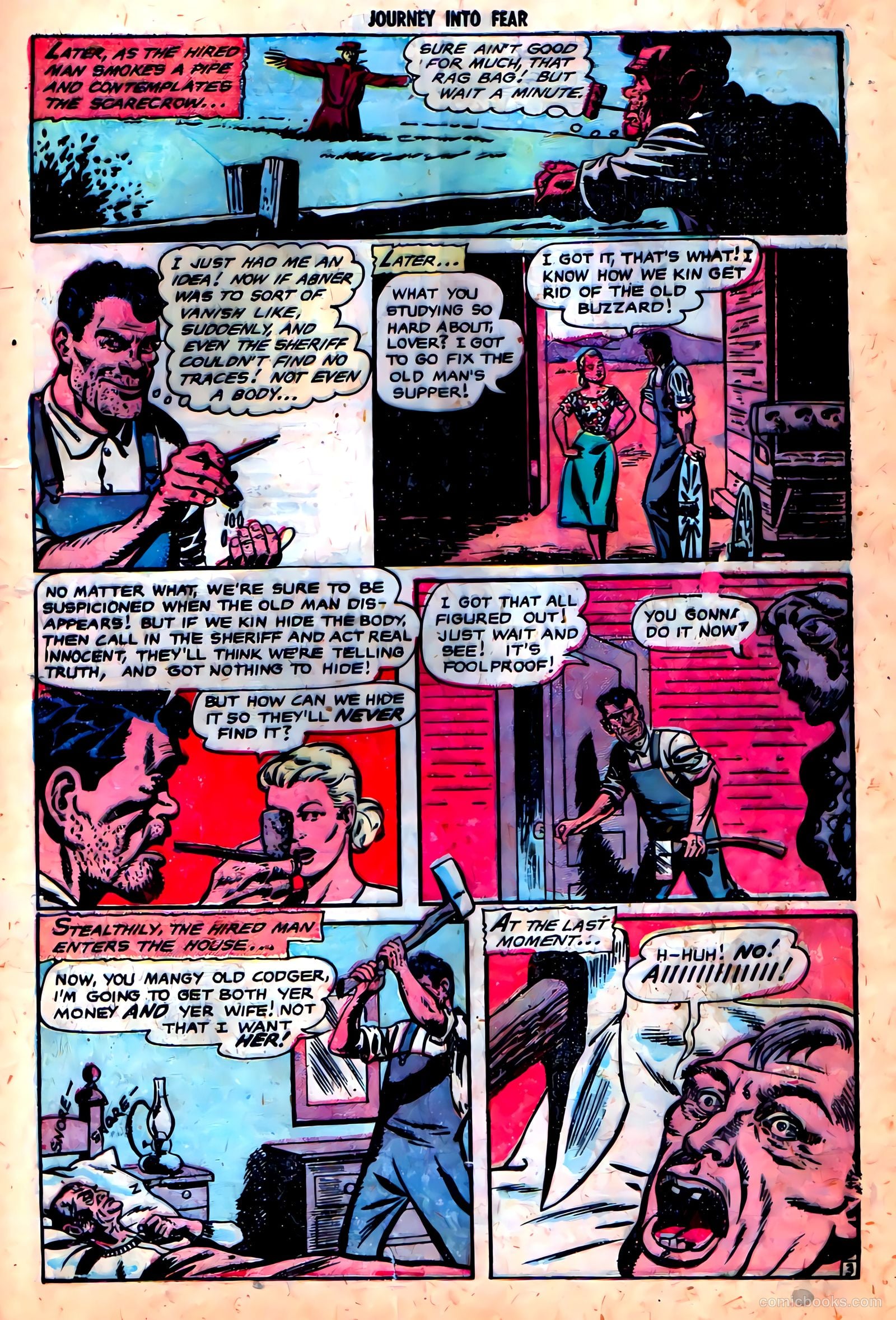 Journey into Fear #17 (1954) — page 20 of 33