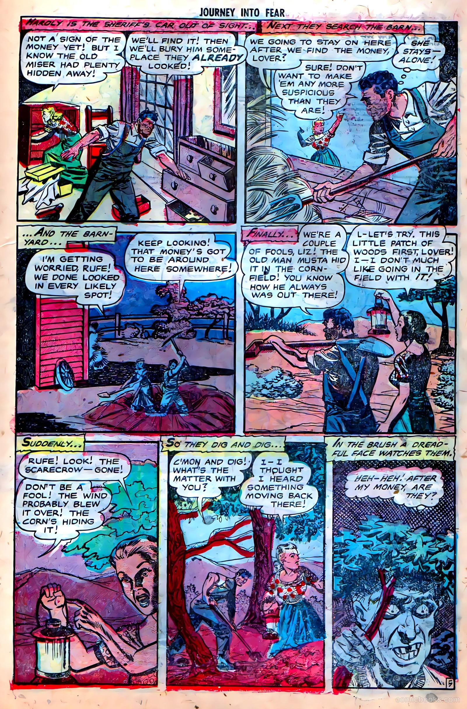 Journey into Fear #17 (1954) — page 22 of 33