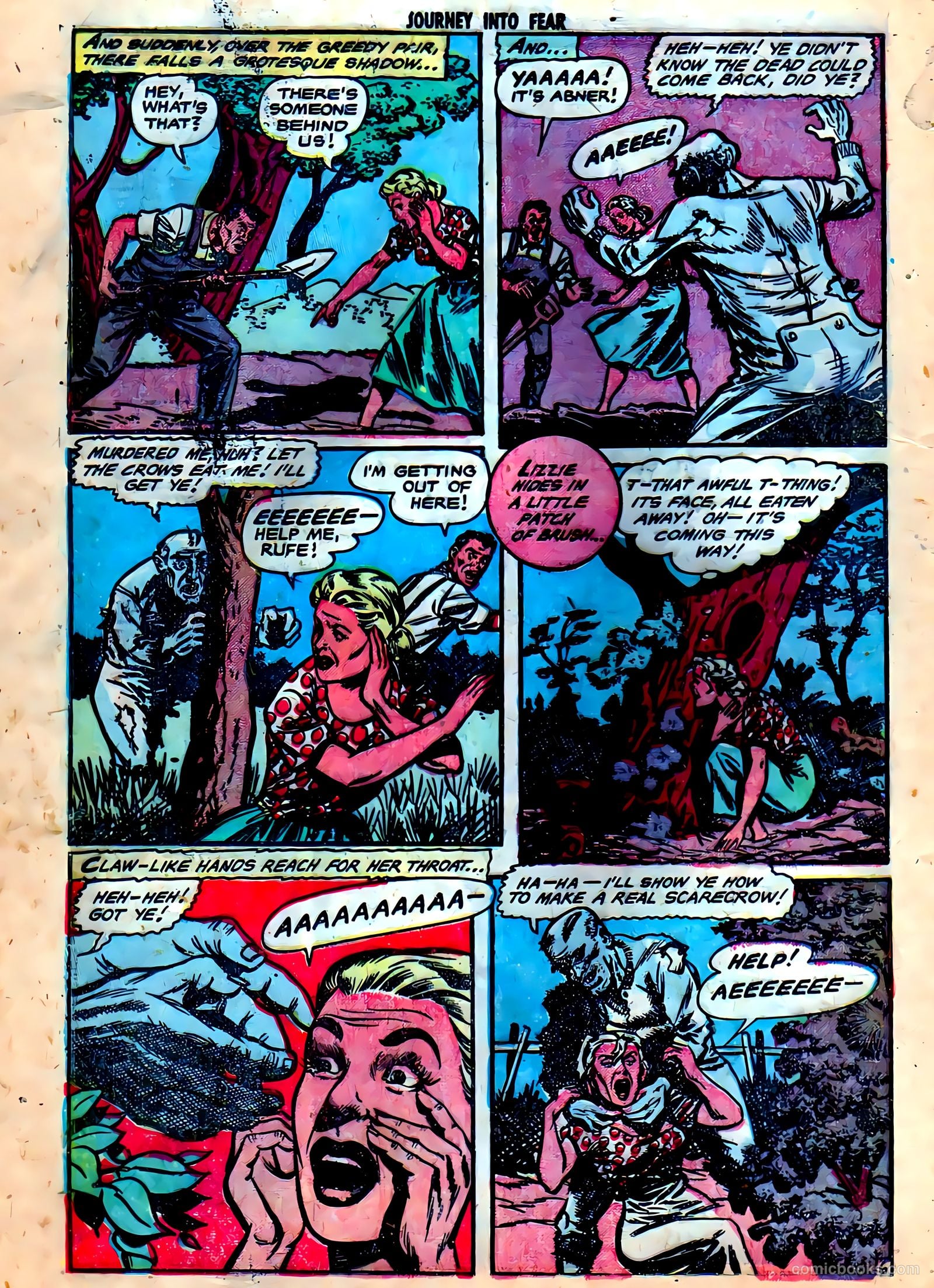 Journey into Fear #17 (1954) — page 23 of 33
