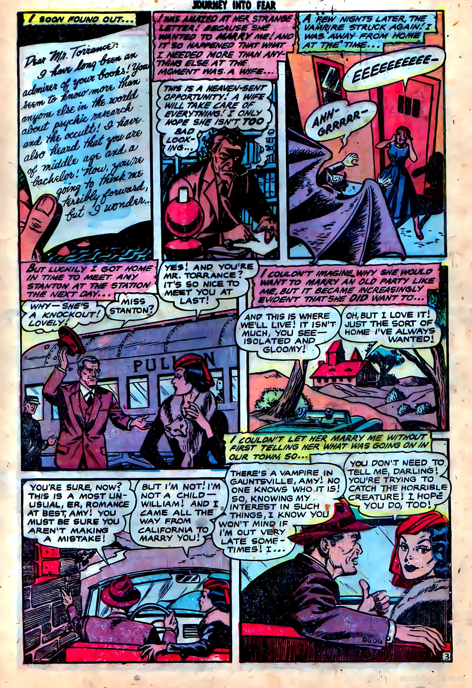 Journey into Fear #17 (1954) — page 28 of 33