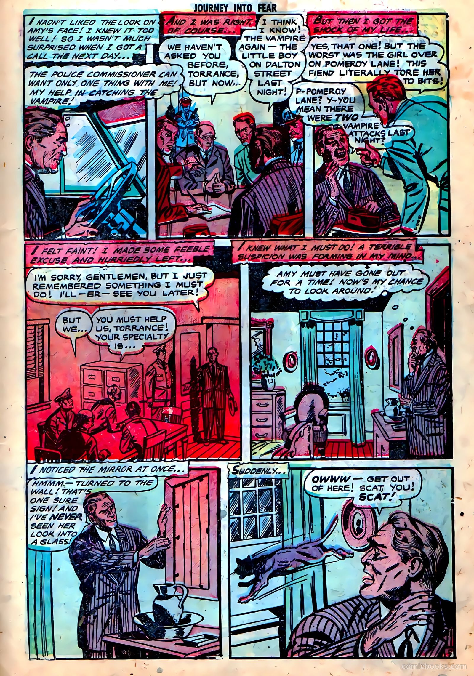 Journey into Fear #17 (1954) — page 30 of 33