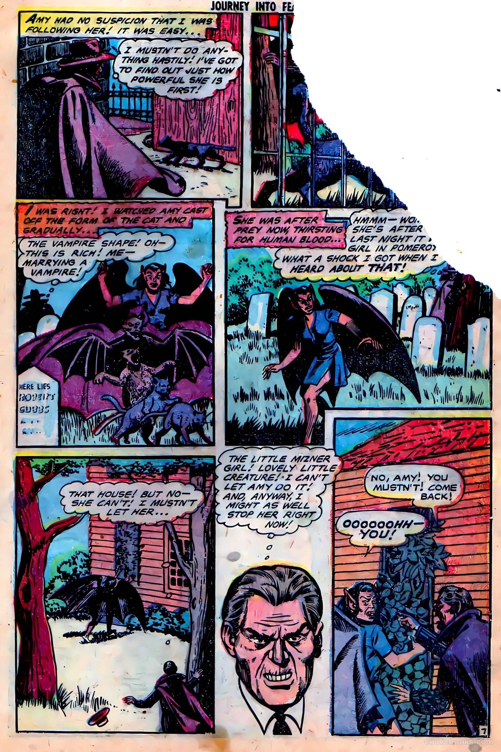 Journey into Fear #17 (1954) — page 32 of 33