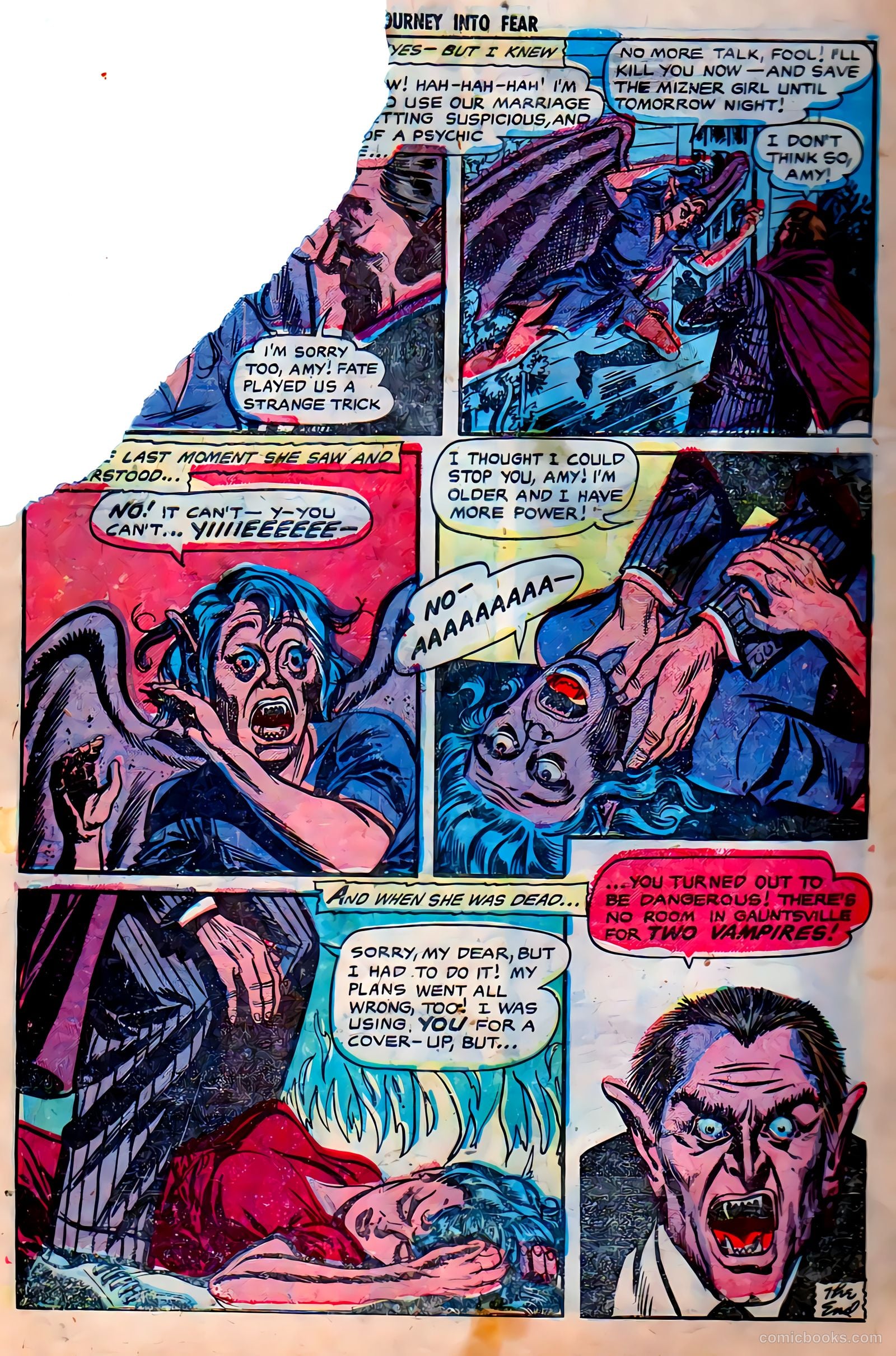 Journey into Fear #17 (1954) — page 33 of 33