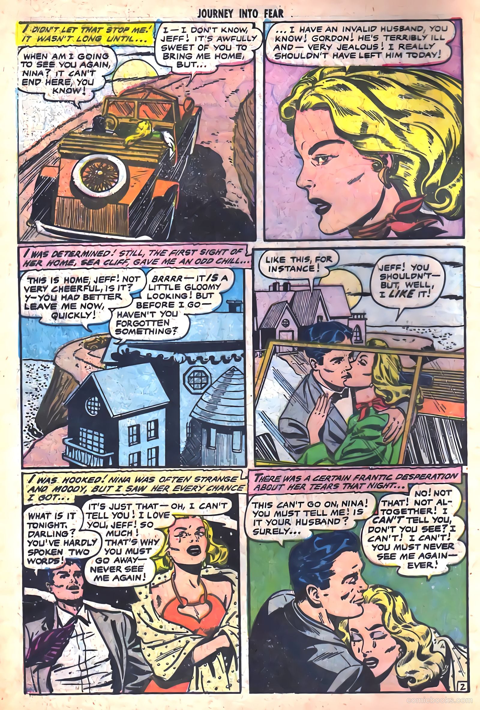 Journey into Fear #18 (1954) — page 4 of 36