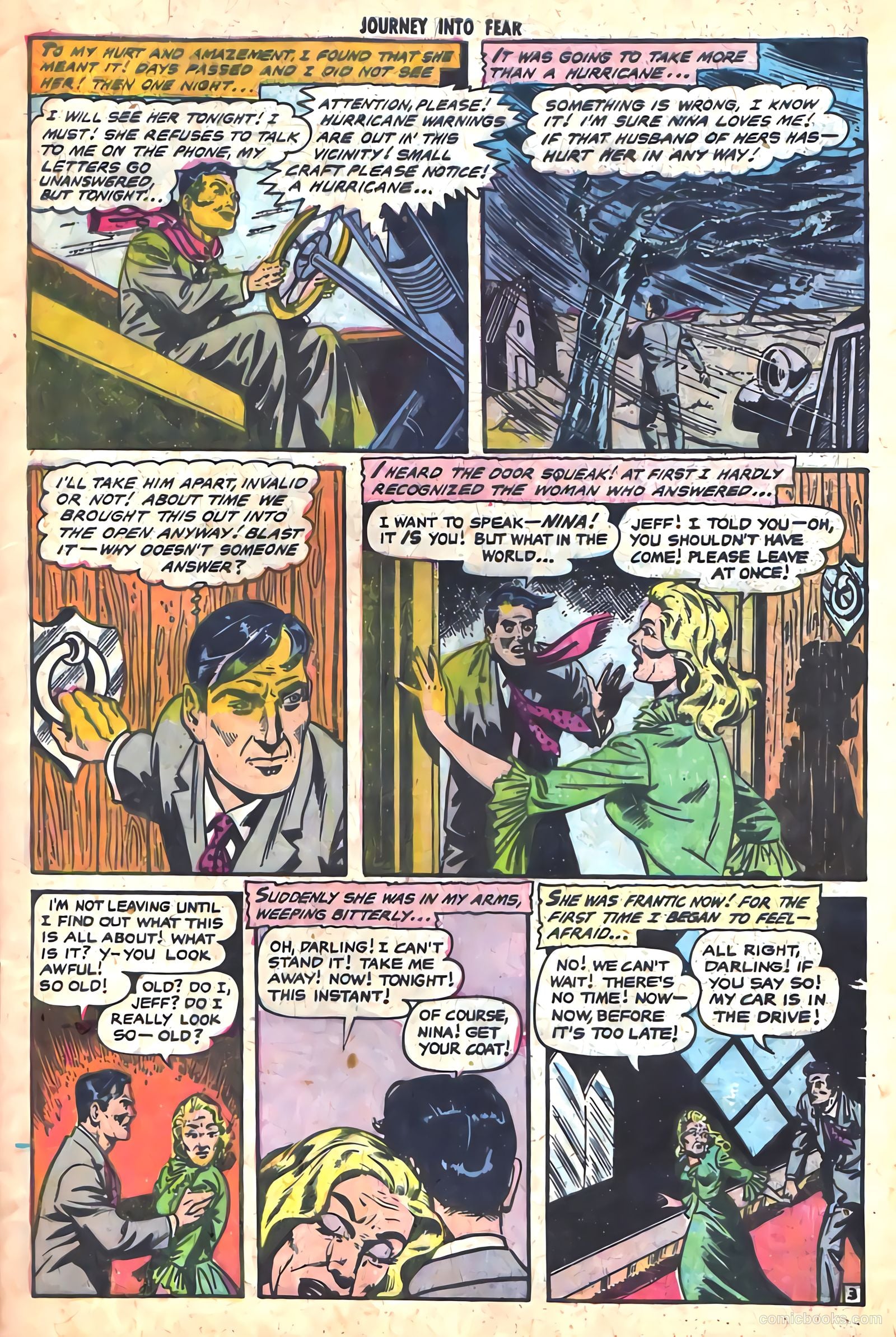Journey into Fear #18 (1954) — page 5 of 36