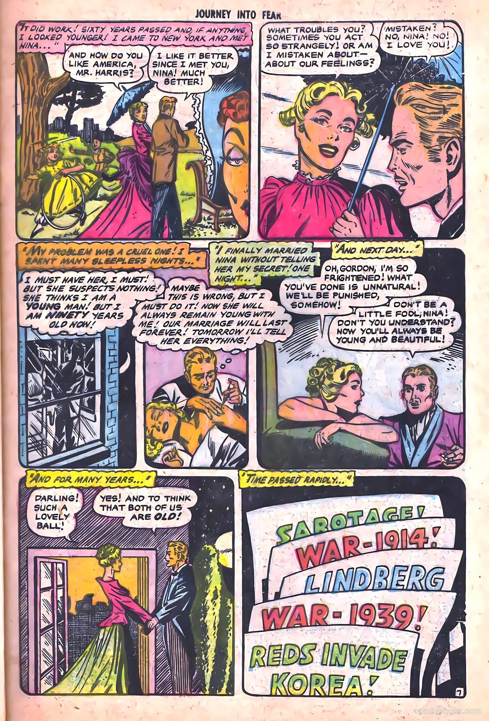 Journey into Fear #18 (1954) — page 9 of 36