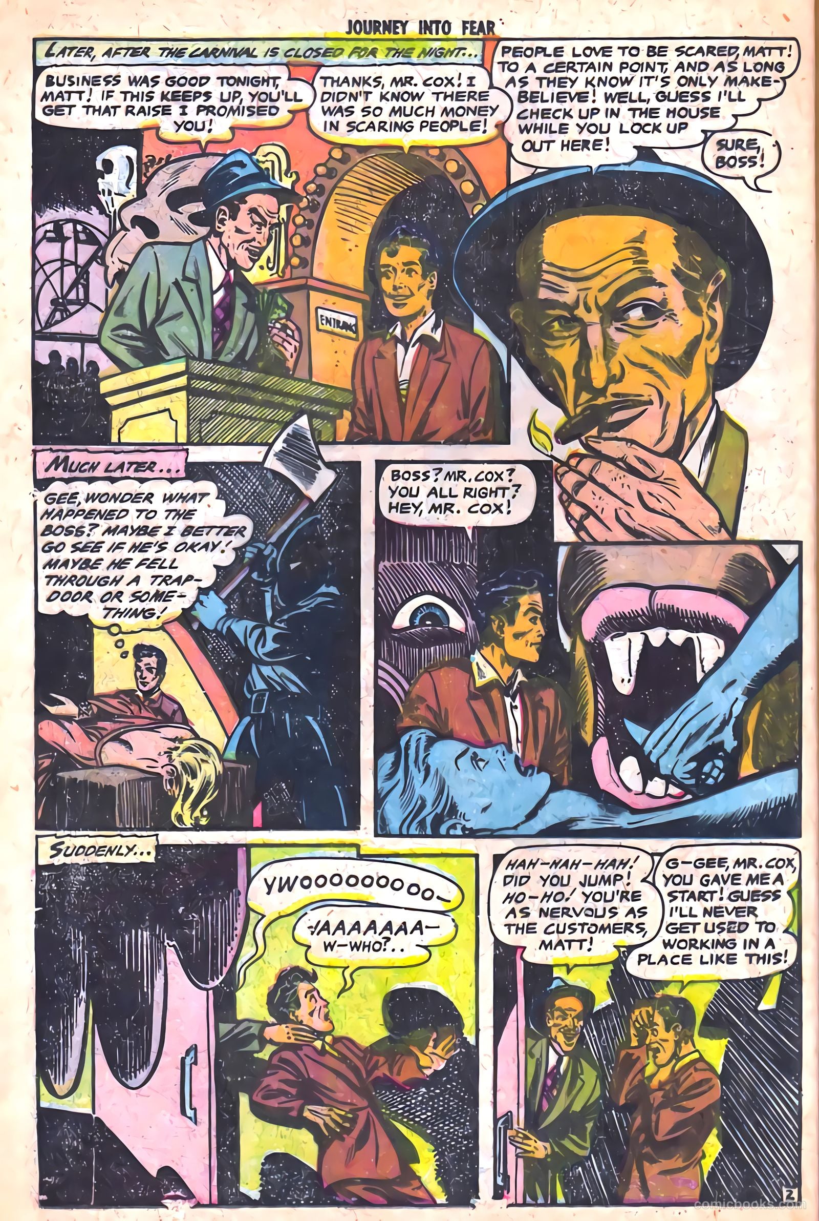 Journey into Fear #18 (1954) — page 12 of 36