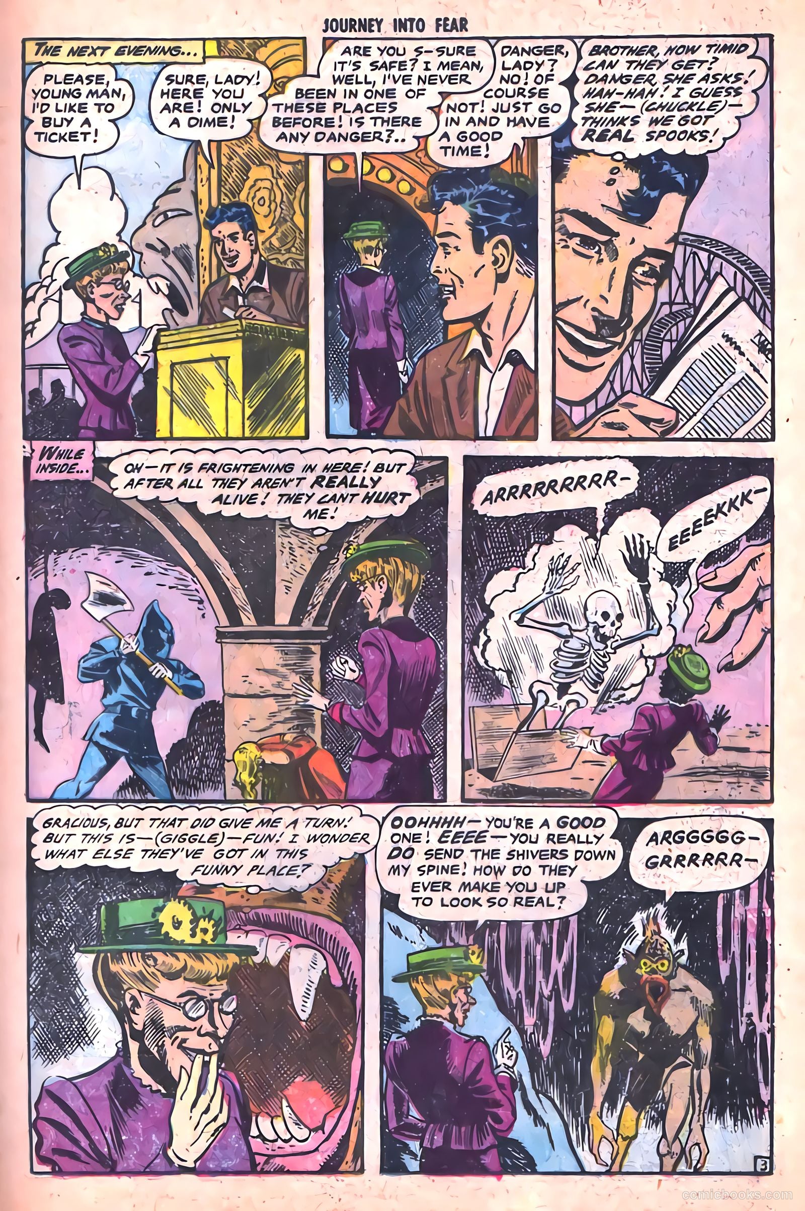 Journey into Fear #18 (1954) — page 13 of 36