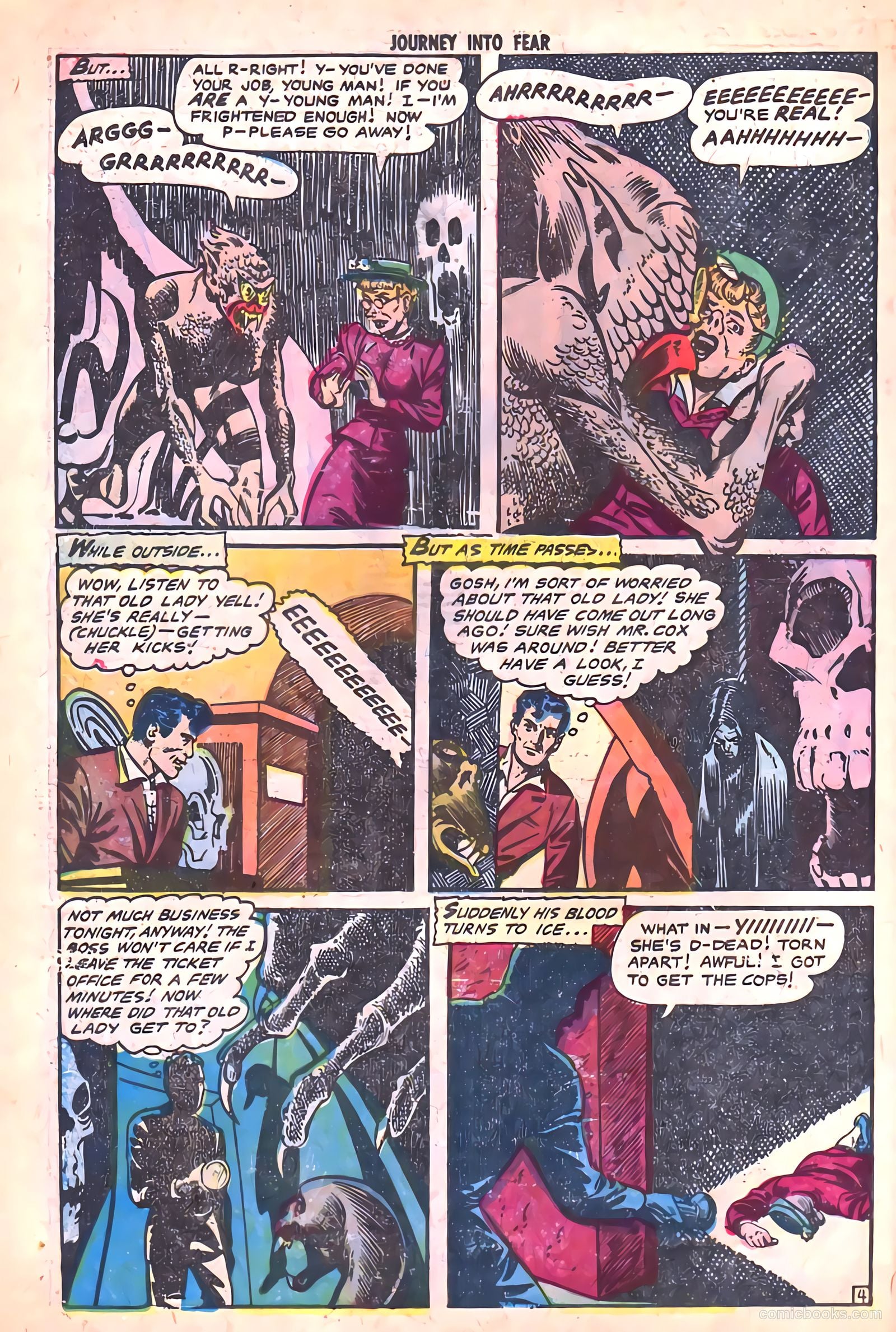 Journey into Fear #18 (1954) — page 14 of 36