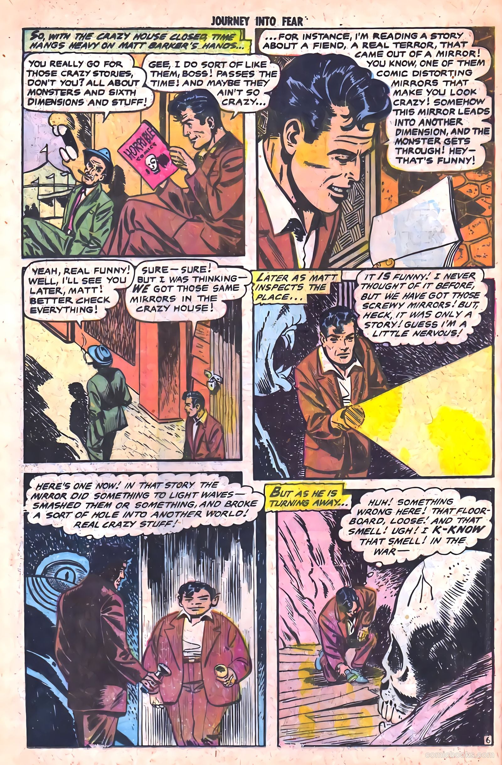 Journey into Fear #18 (1954) — page 16 of 36