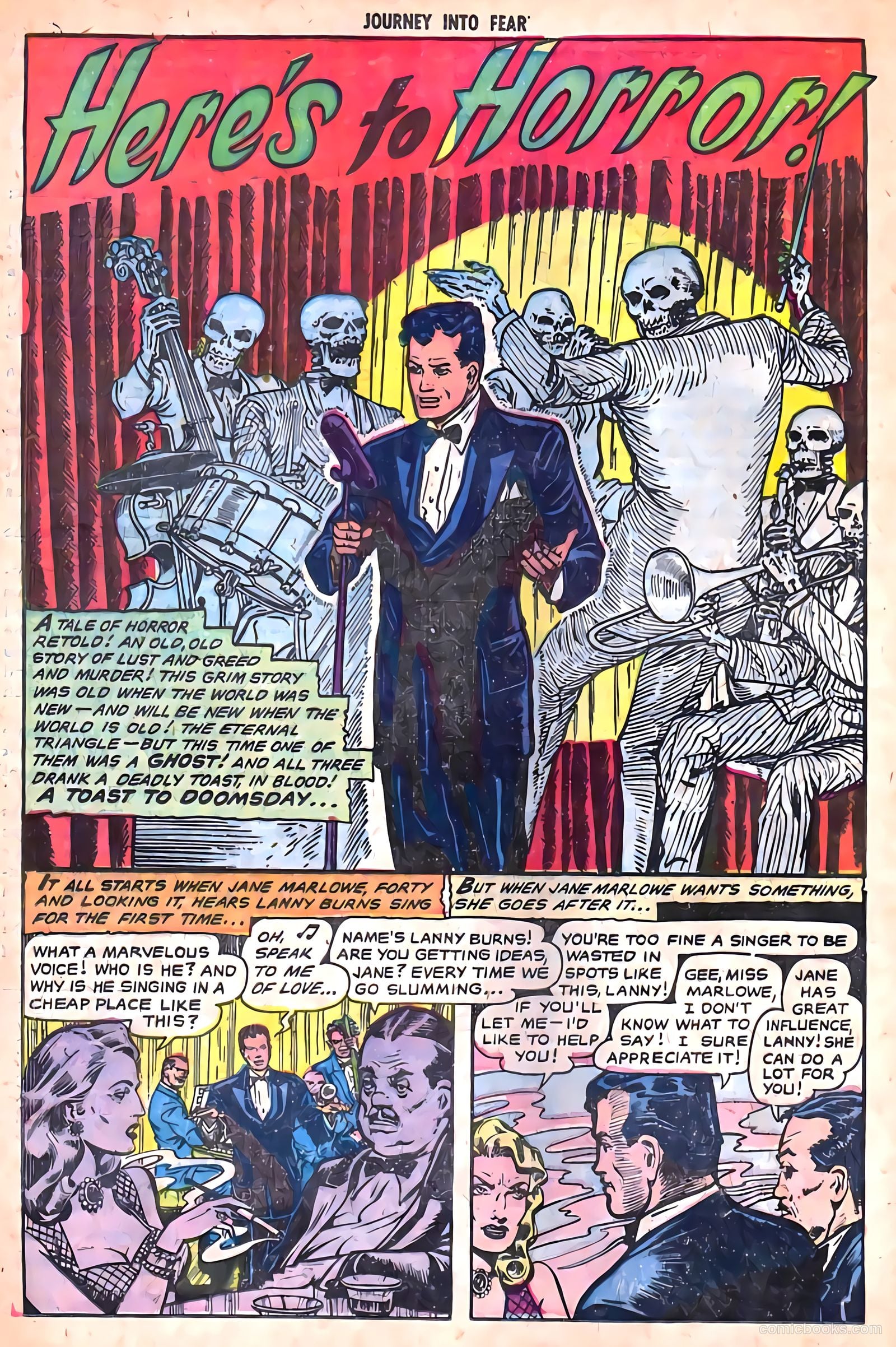 Journey into Fear #18 (1954) — page 20 of 36