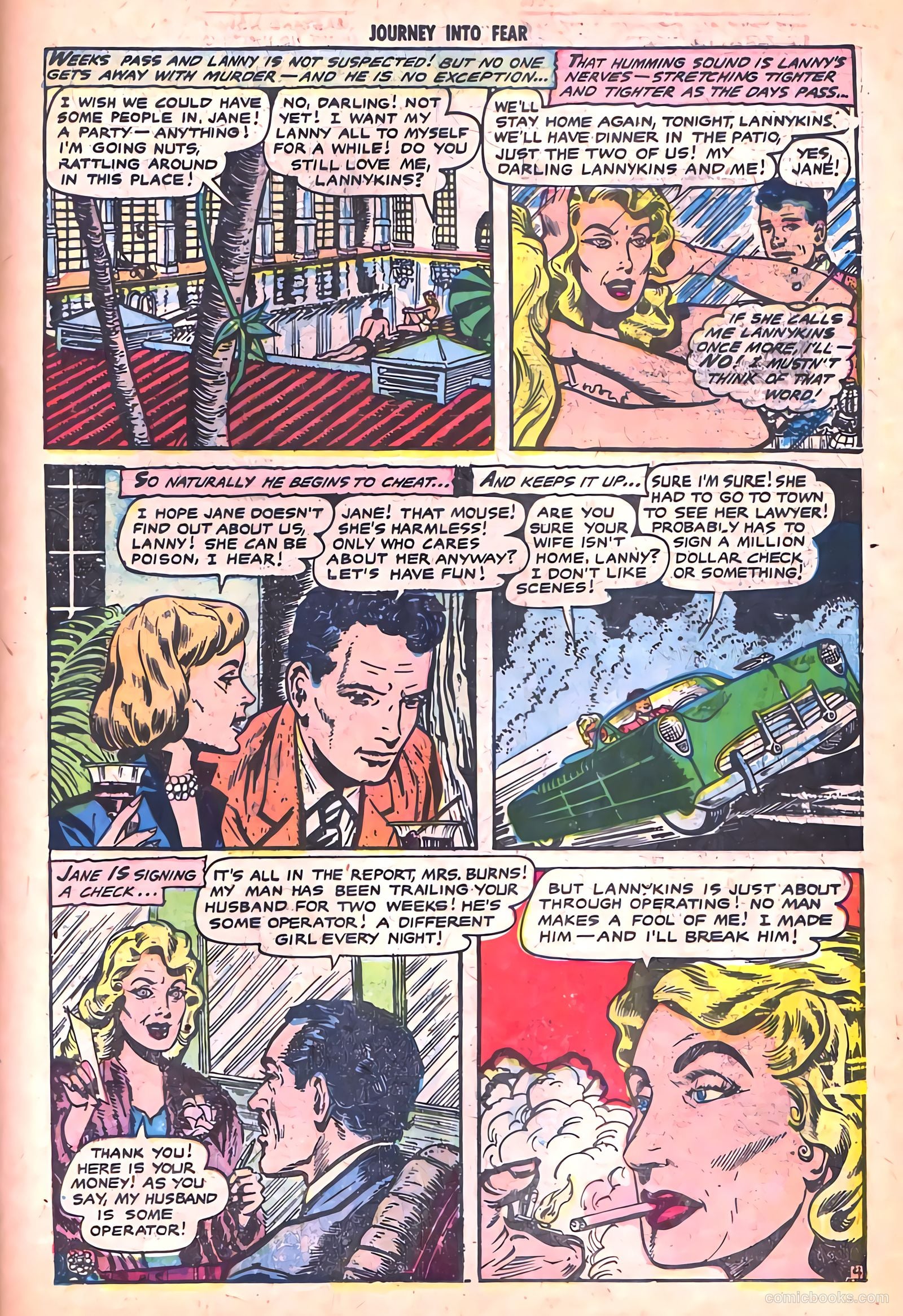 Journey into Fear #18 (1954) — page 23 of 36