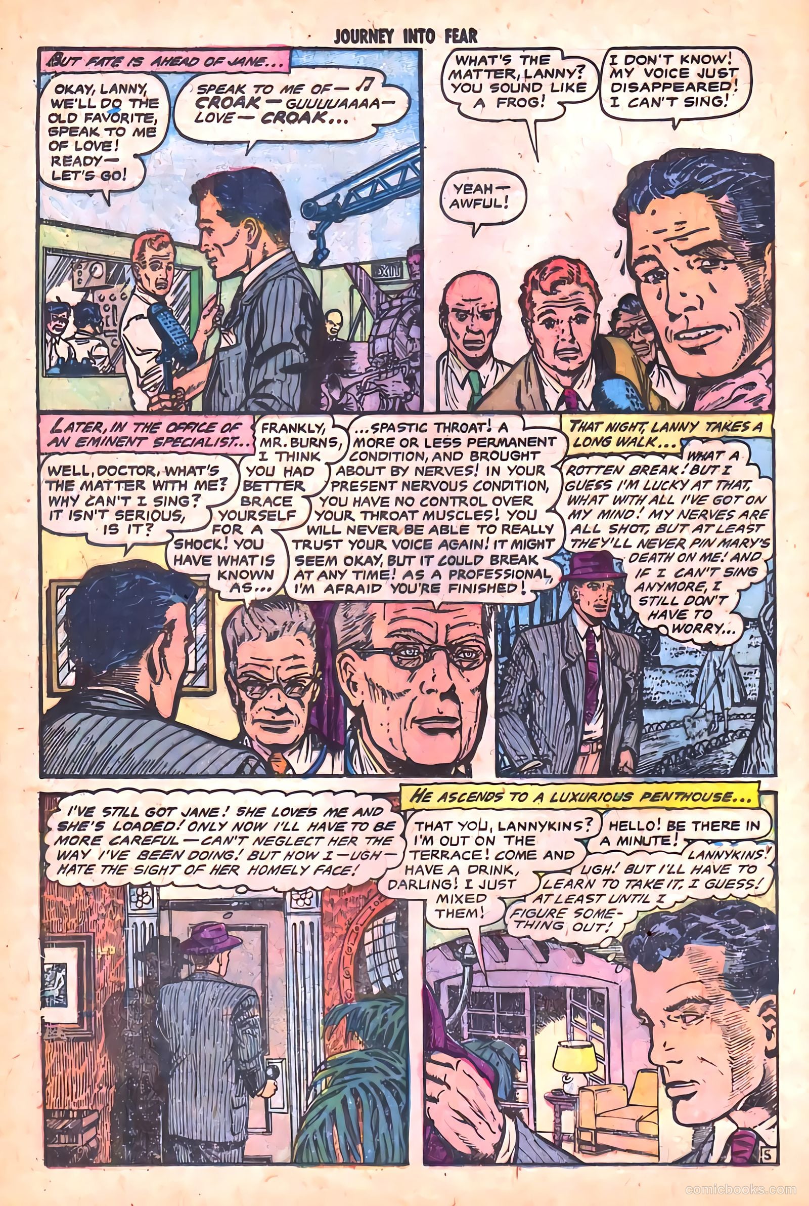 Journey into Fear #18 (1954) — page 24 of 36
