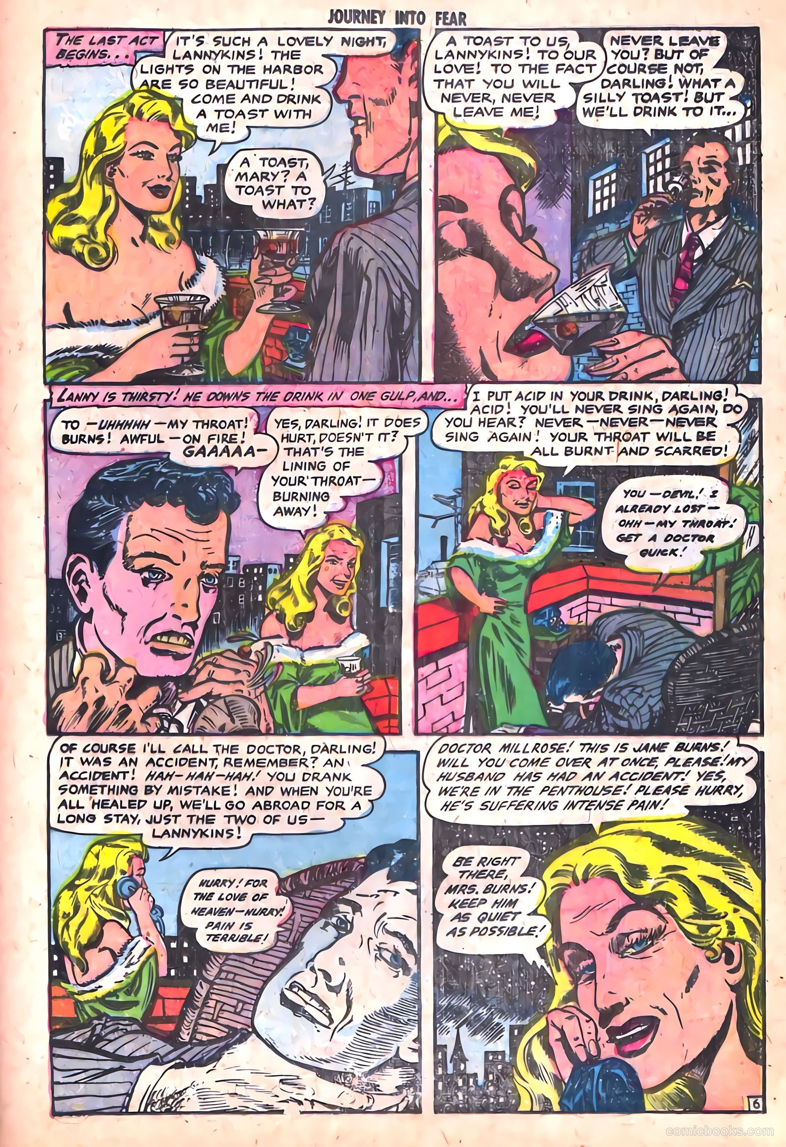Journey into Fear #18 (1954) — page 25 of 36