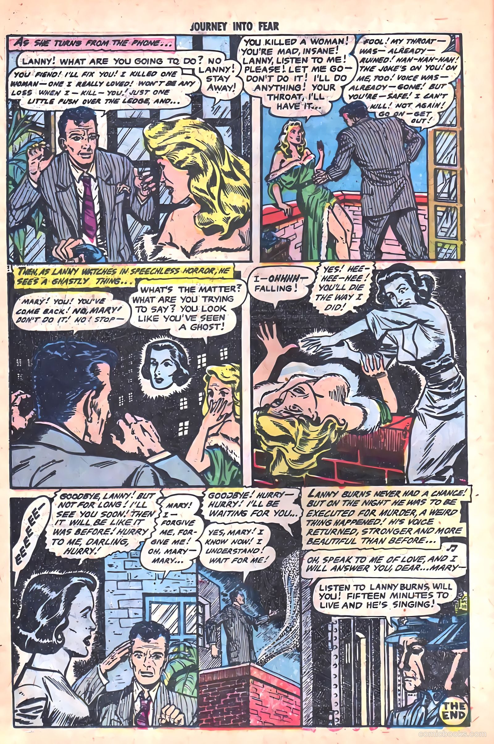 Journey into Fear #18 (1954) — page 26 of 36