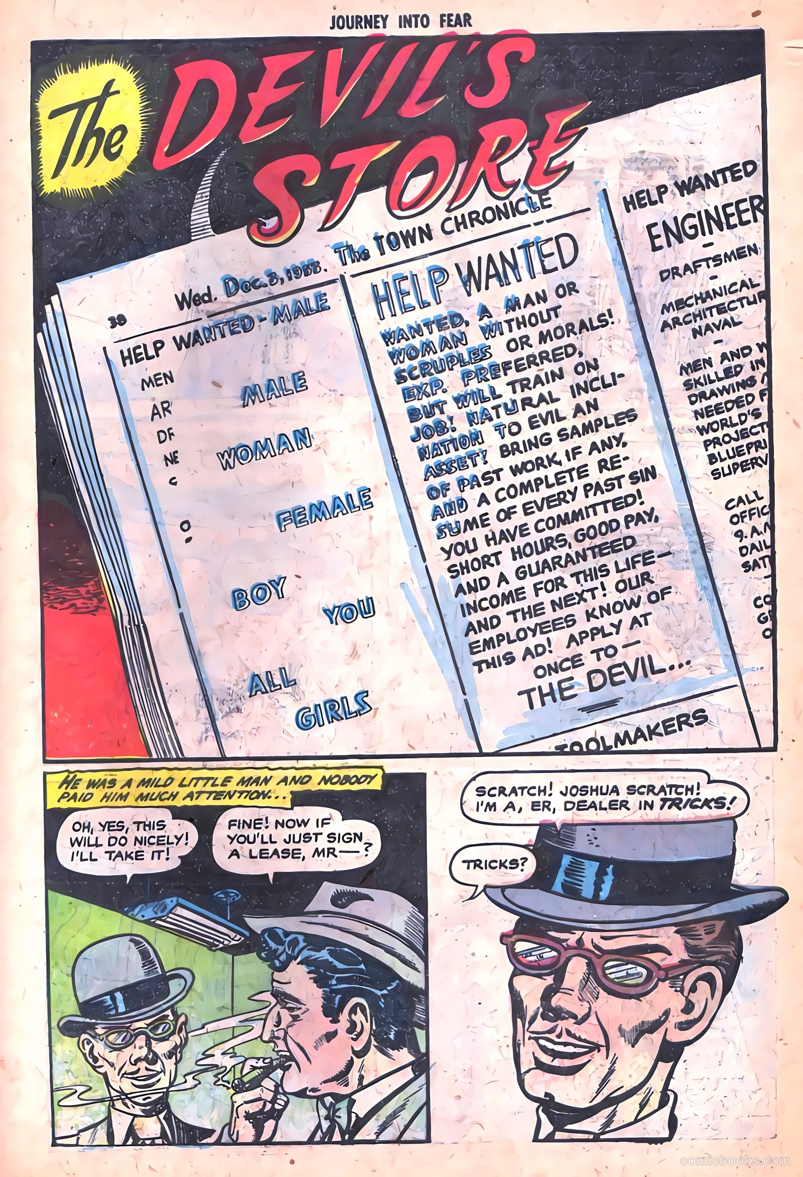 Journey into Fear #18 (1954) — page 27 of 36