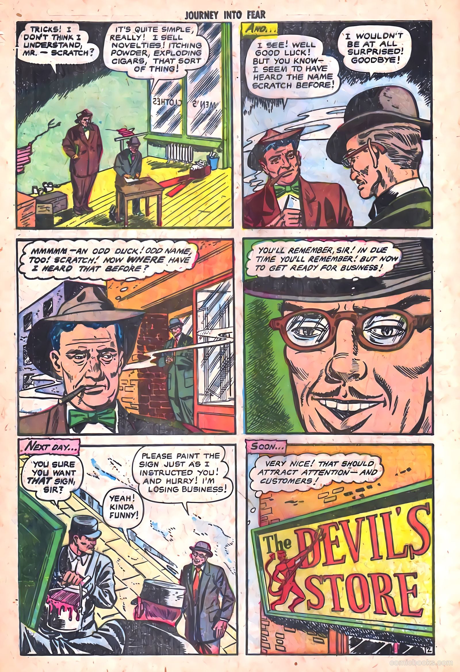 Journey into Fear #18 (1954) — page 28 of 36