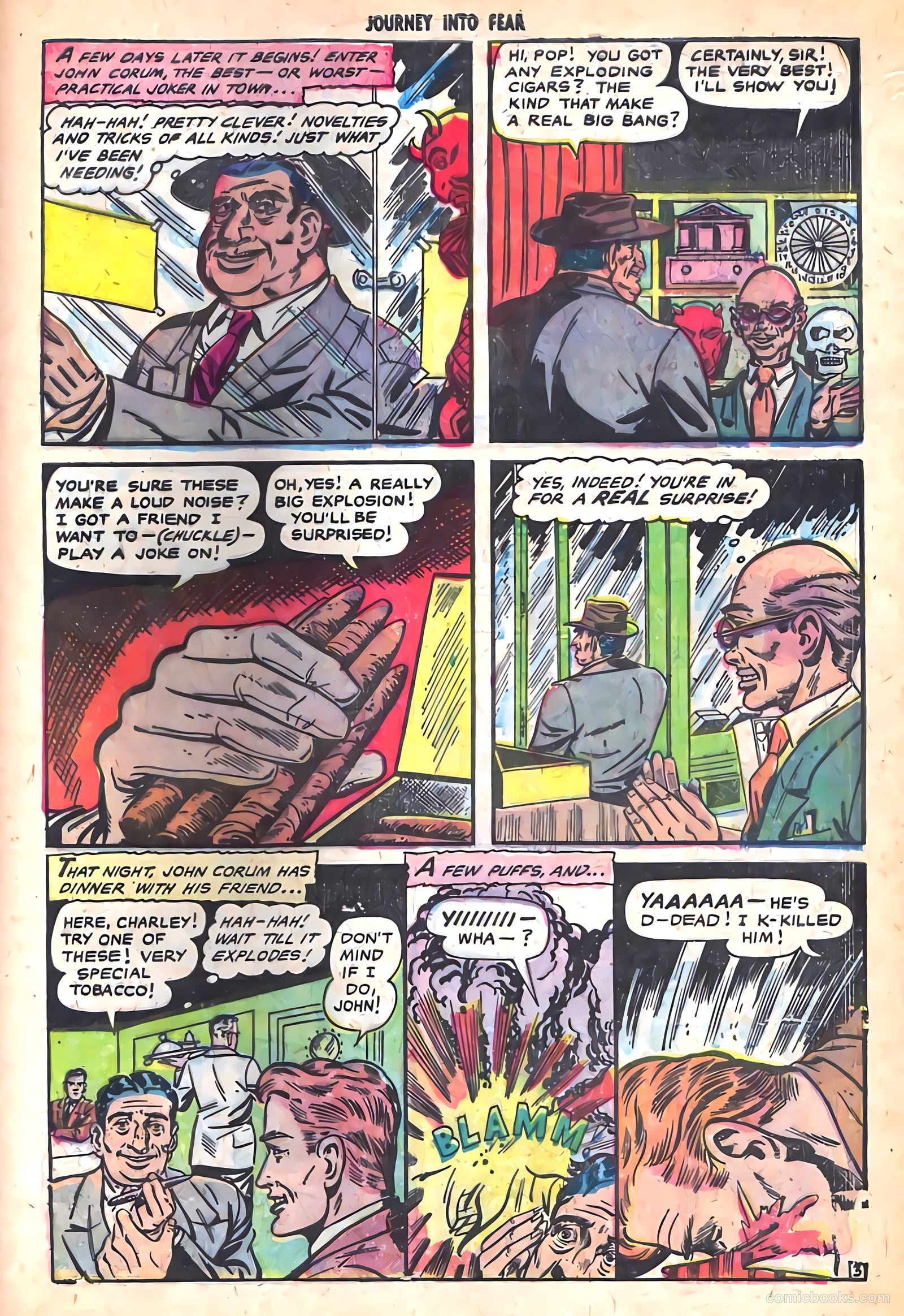 Journey into Fear #18 (1954) — page 29 of 36