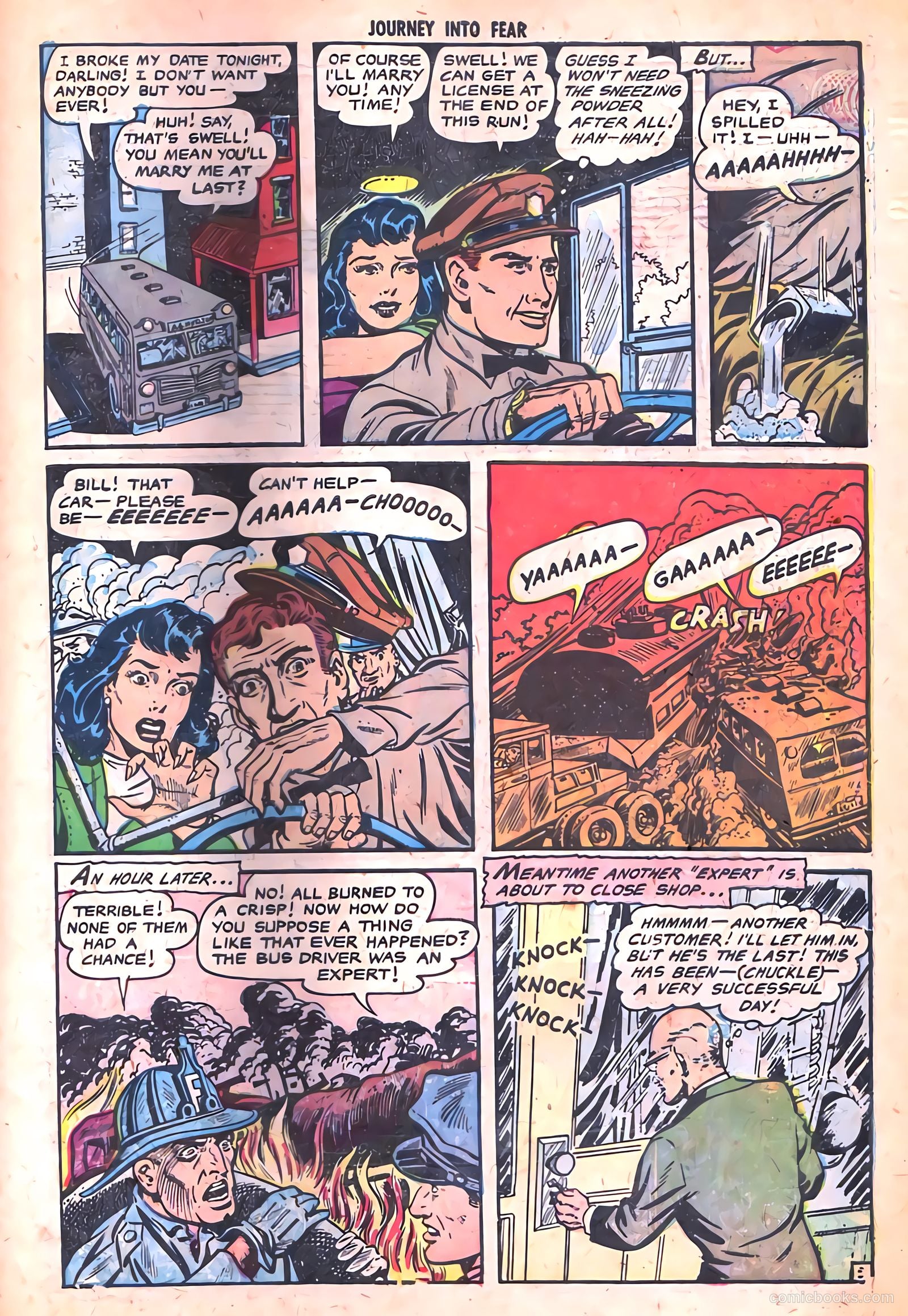 Journey into Fear #18 (1954) — page 31 of 36