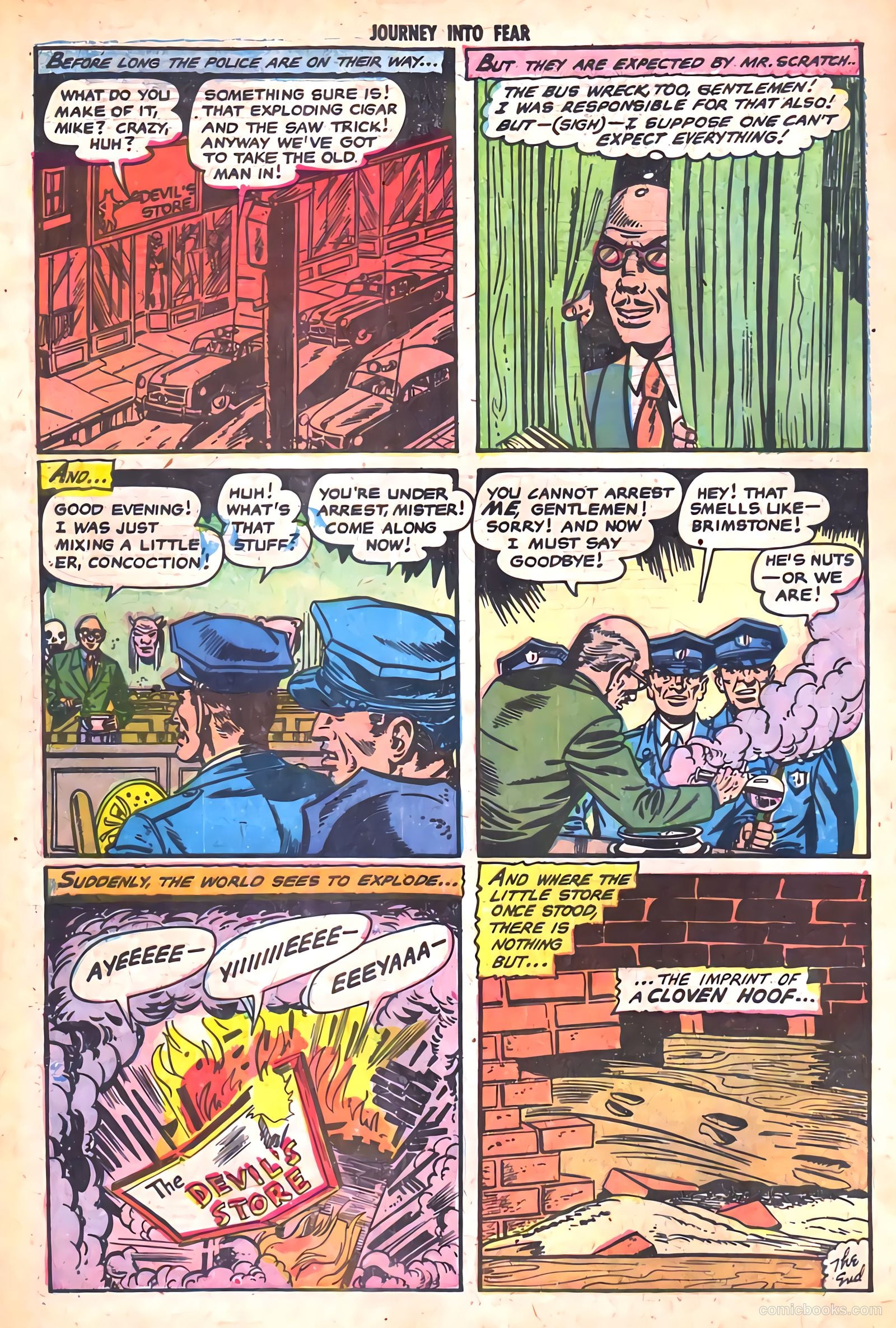 Journey into Fear #18 (1954) — page 34 of 36